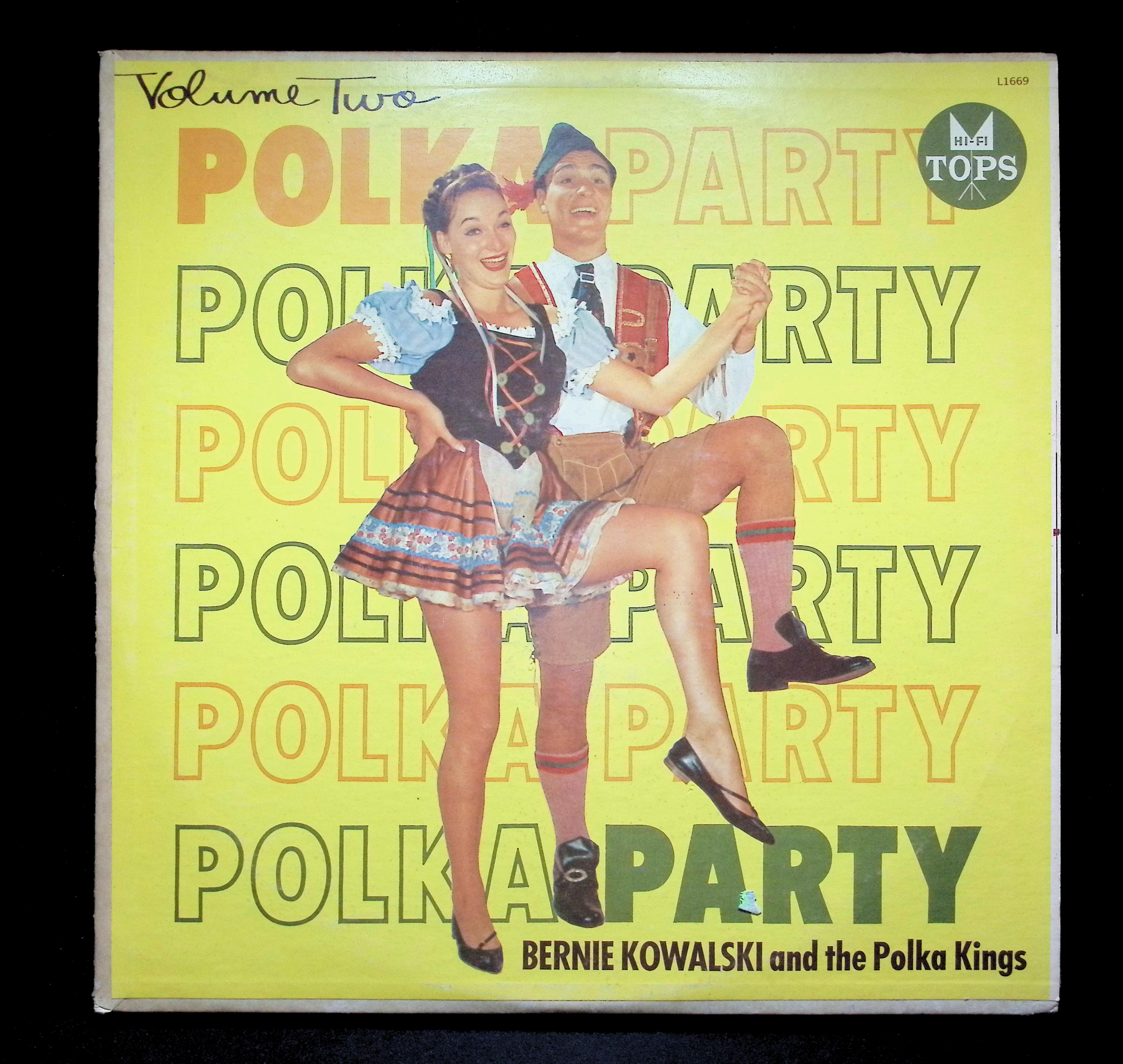 Bernie Kowalski & The Polka Kings - Polka Party, Volume Two 12" LP L1669