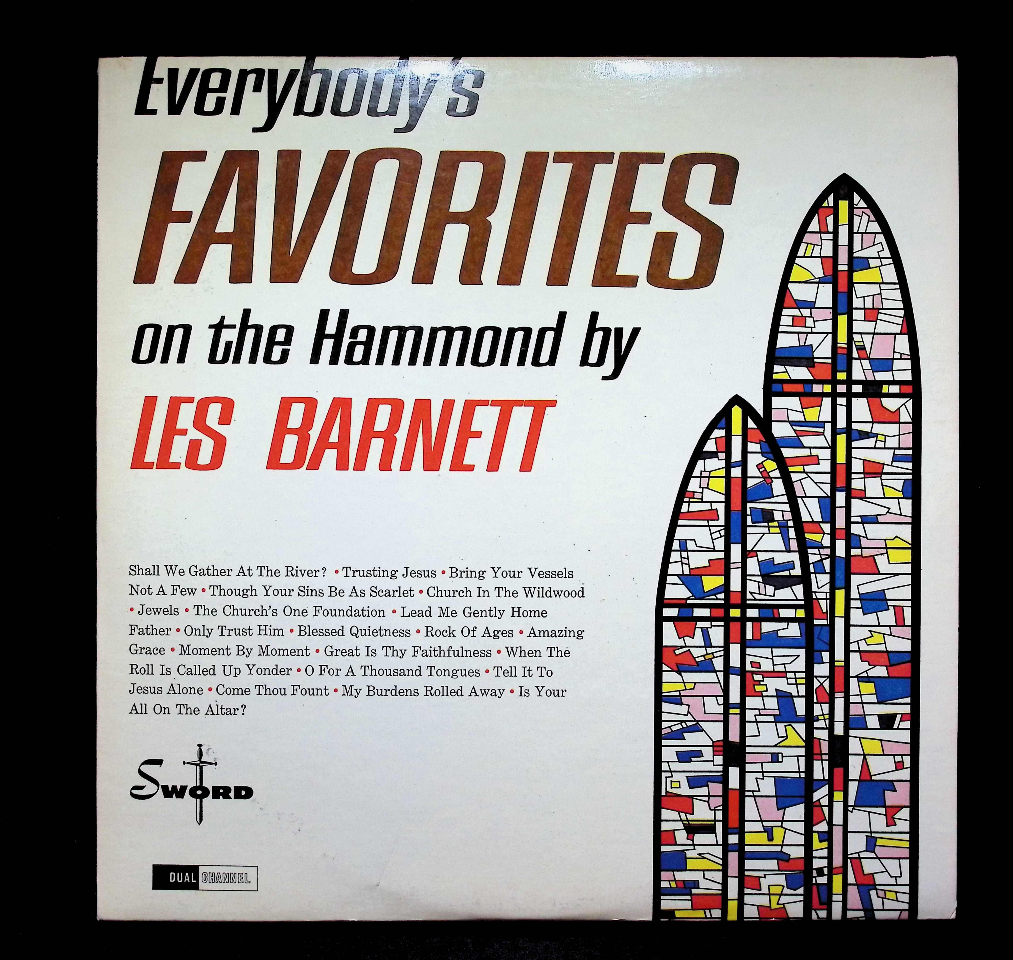 Les Barnett Everybody's Favorites on the Hammond 12" LP Unknown SS-2413-LP Unknown