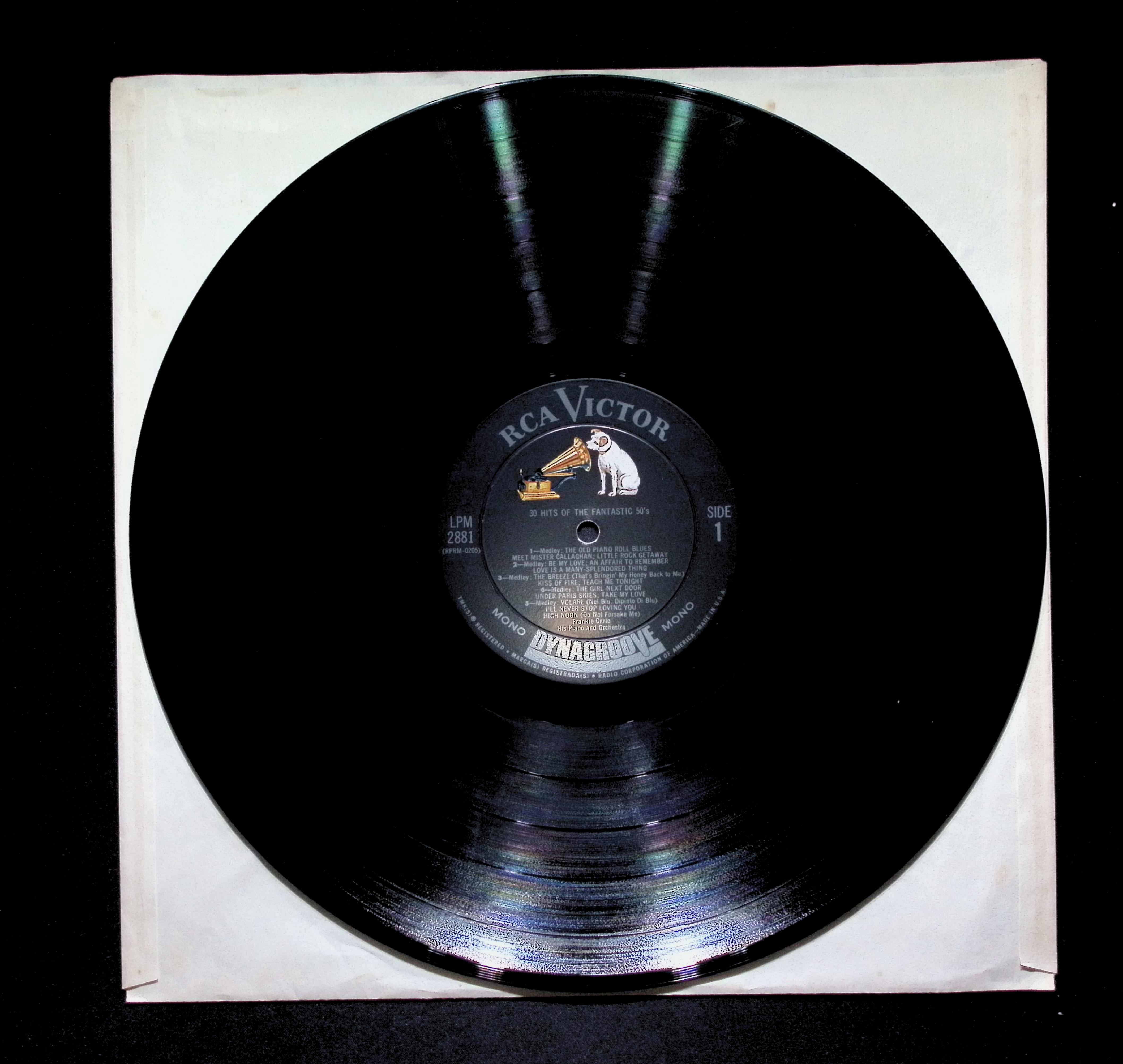 Frankie Carle 30 Hits Of The Fantastic 50's 12" LP 1964 Jazz — image 3