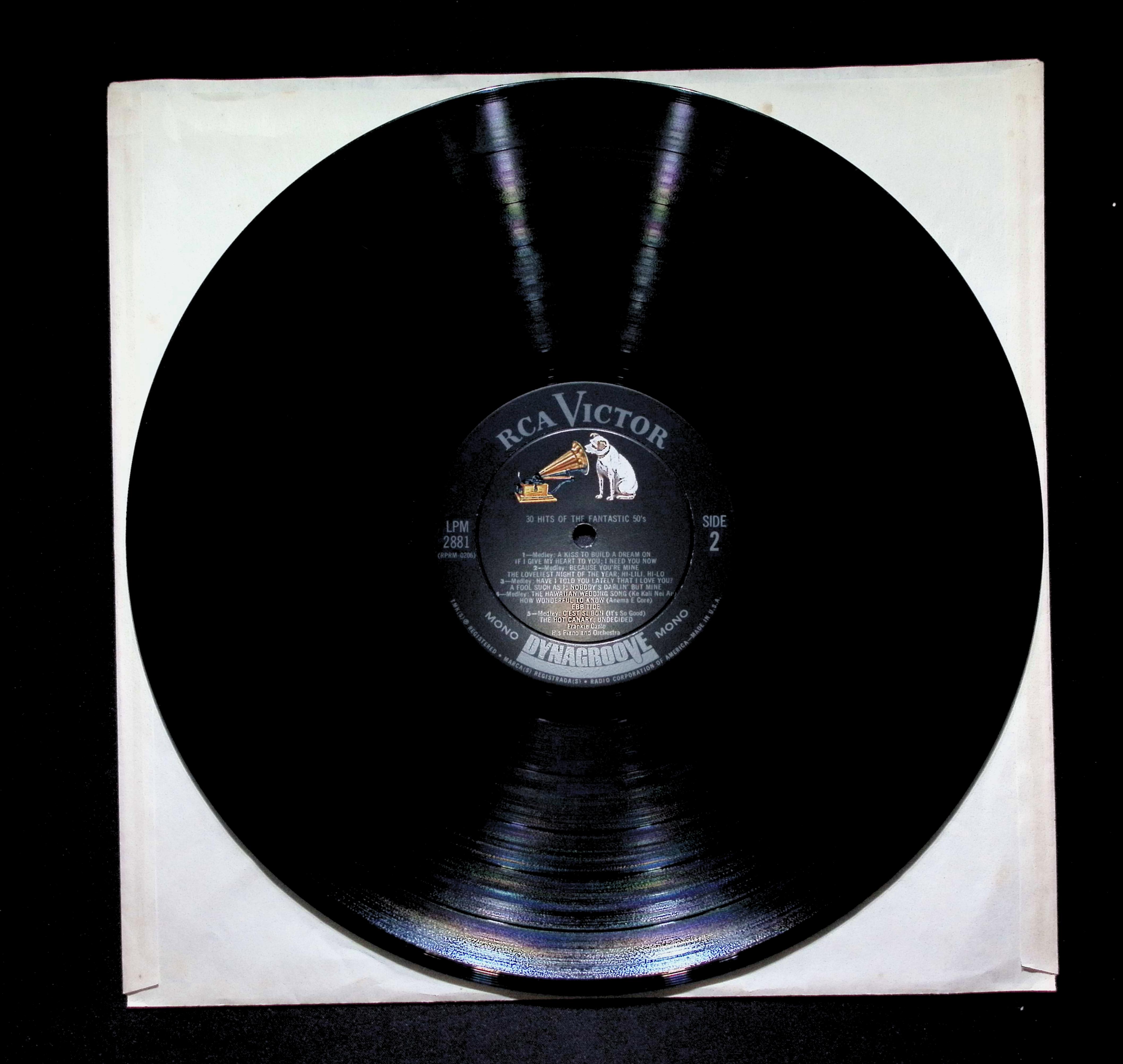 Frankie Carle 30 Hits Of The Fantastic 50's 12" LP 1964 Jazz — image 5