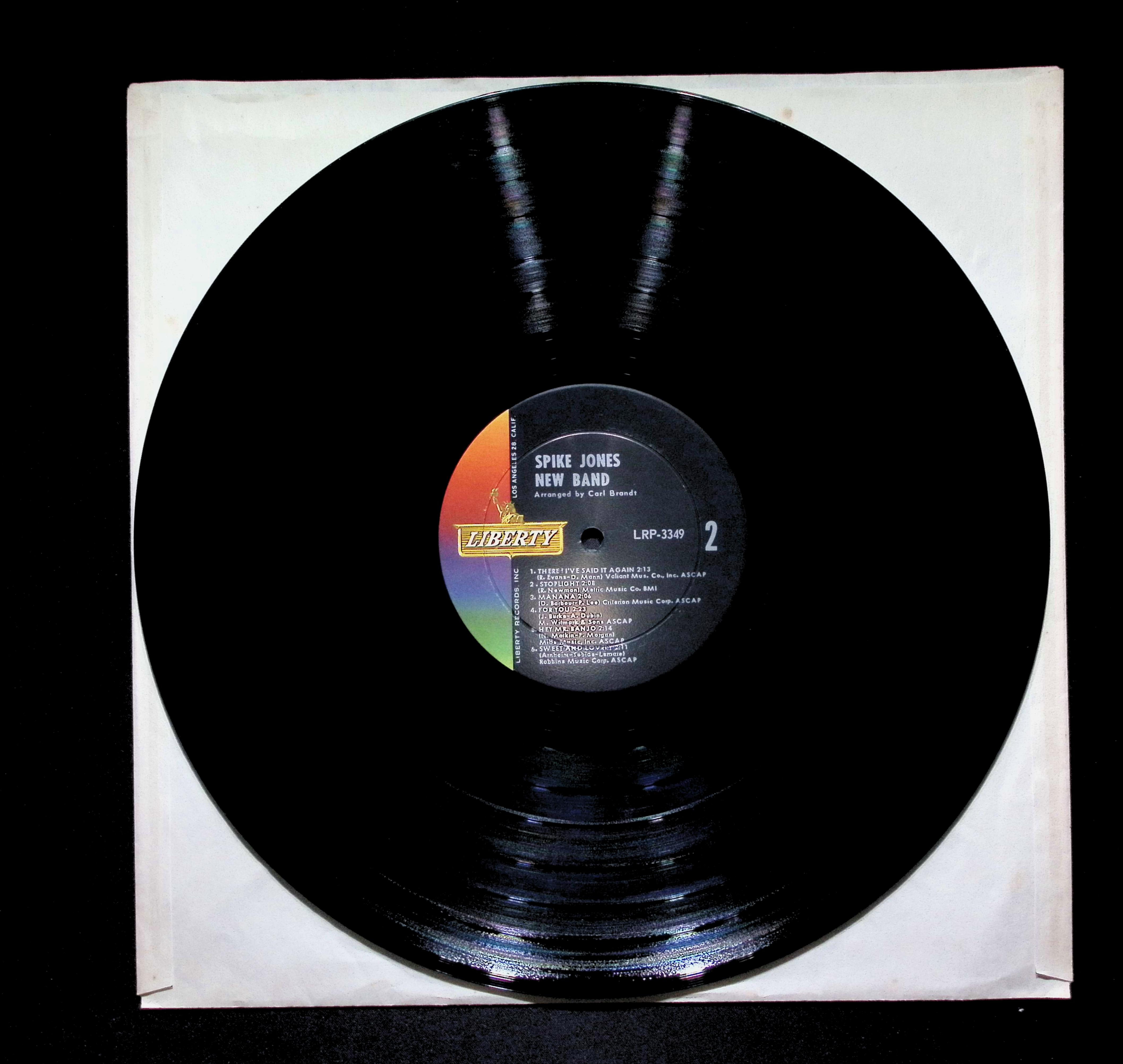 Spike Jones New Band New Band 12" LP 1964 LRP-3349 Jazz — image 3