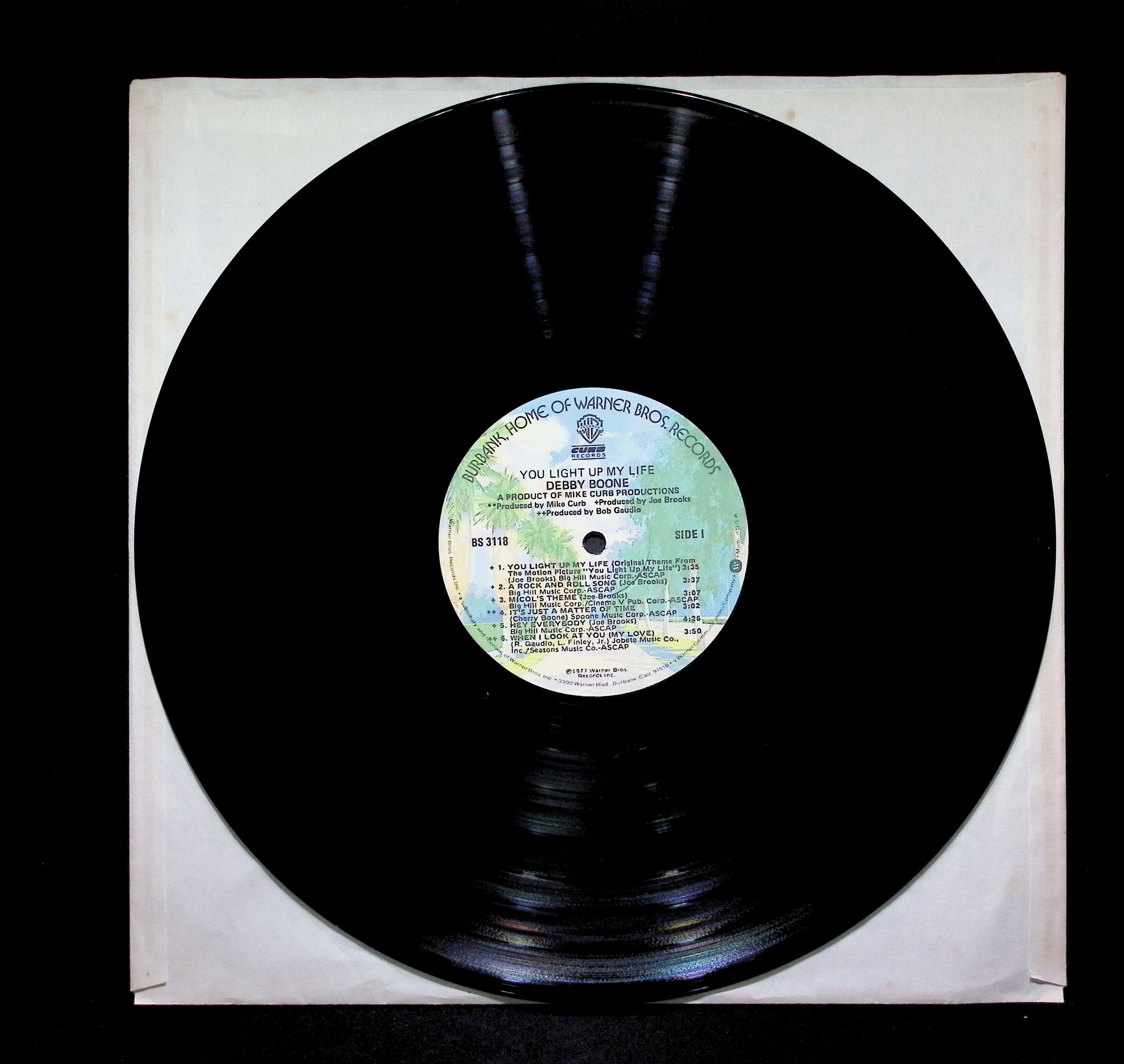 Debby Boone You Light Up My Life 12" LP 1977 BS 3118 Pop — image 5