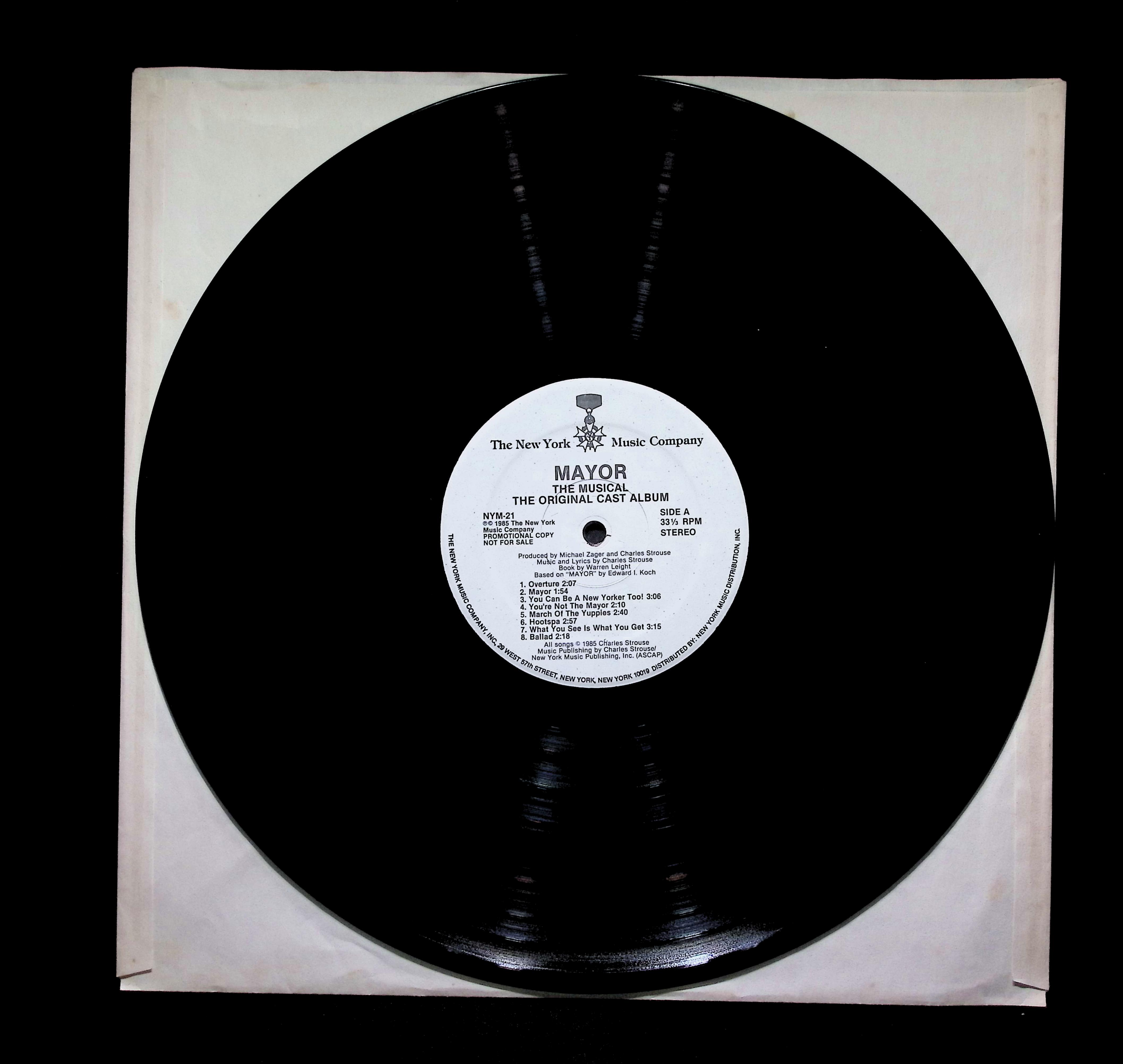 Mayor The Musical (Original Cast Album) — image 3
