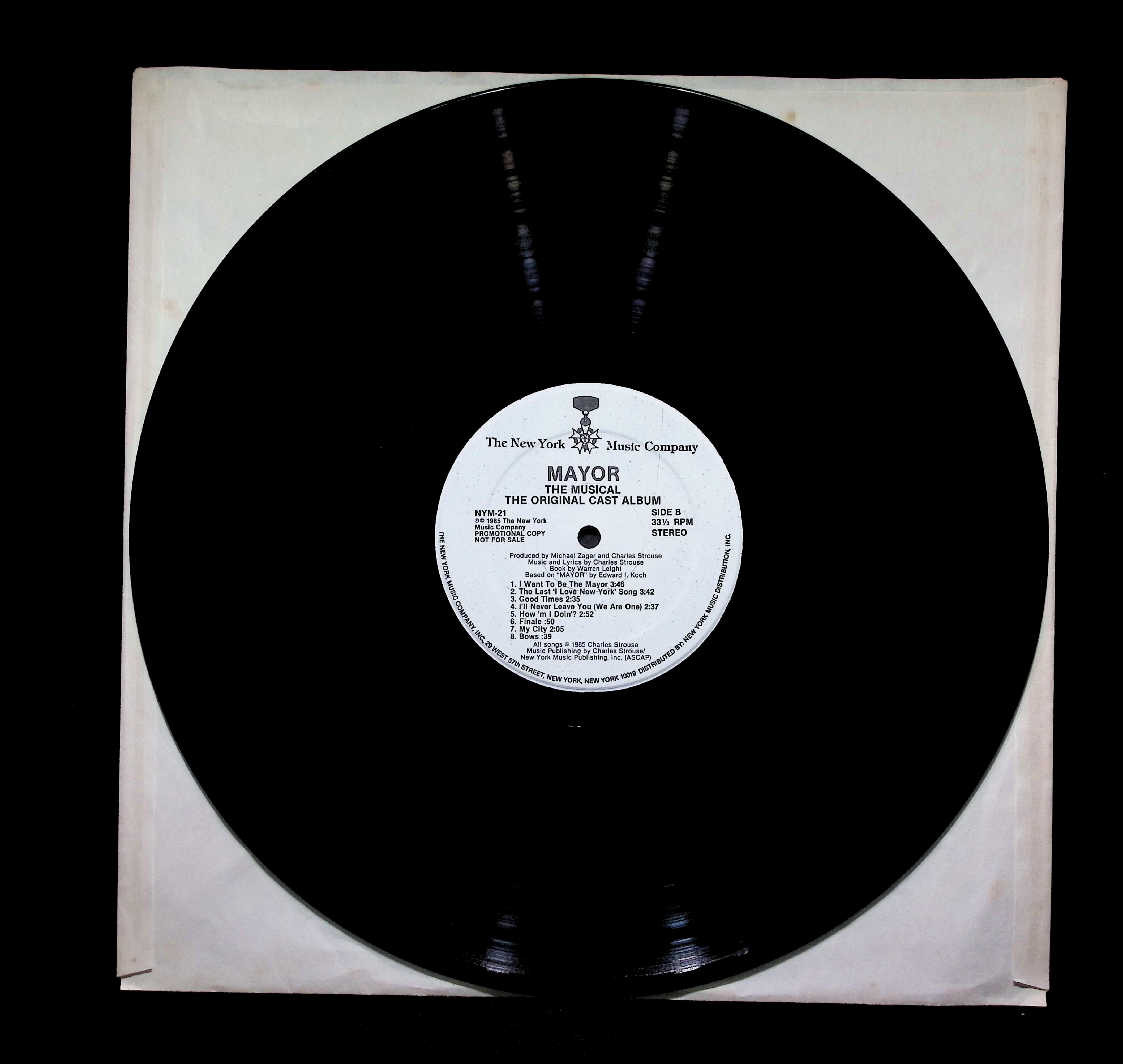 Mayor The Musical (Original Cast Album) — image 5