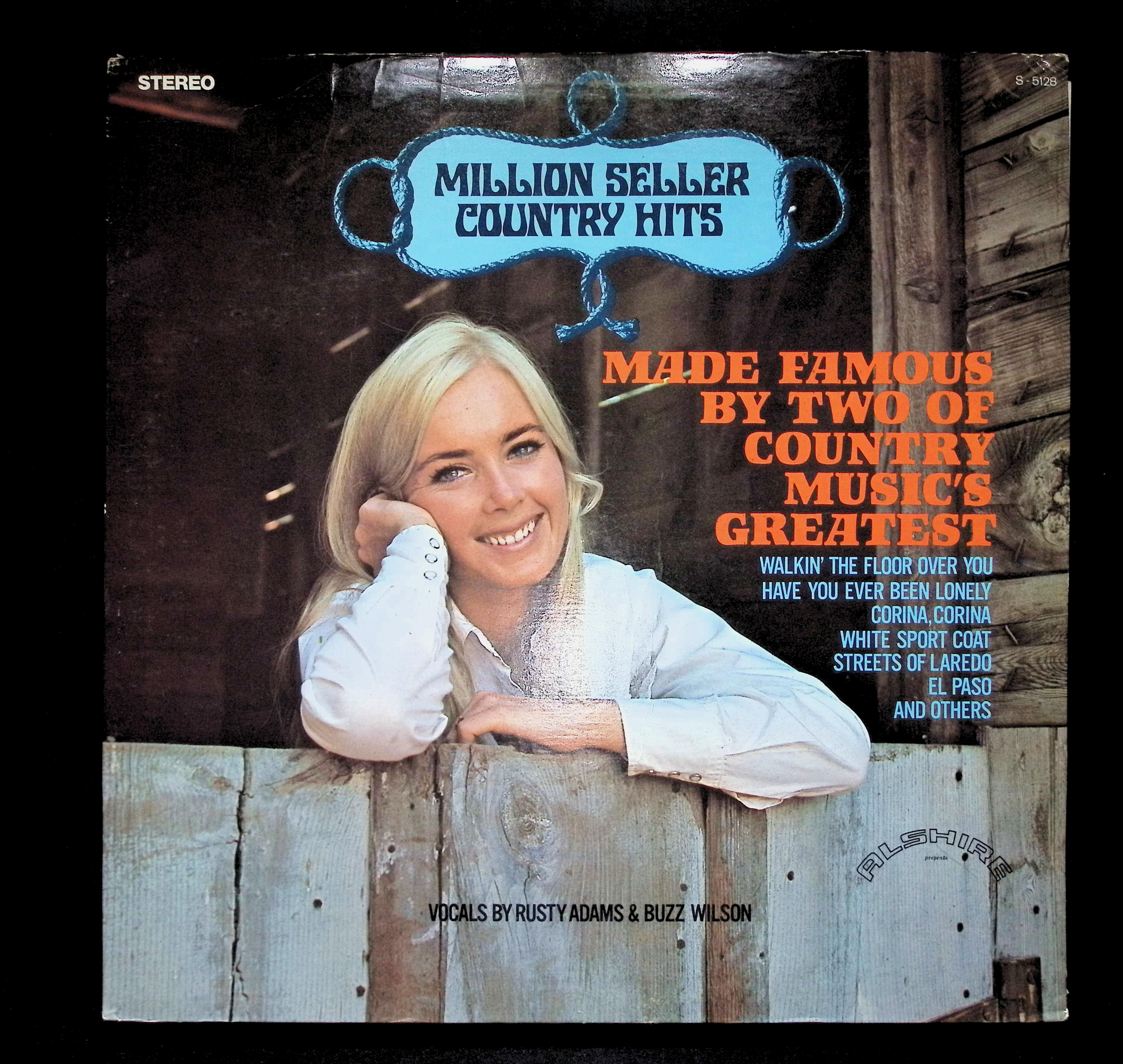 Rusty Adams (2) - Country Hits by Ernest Tubbs & Marty Robbins 12" LP