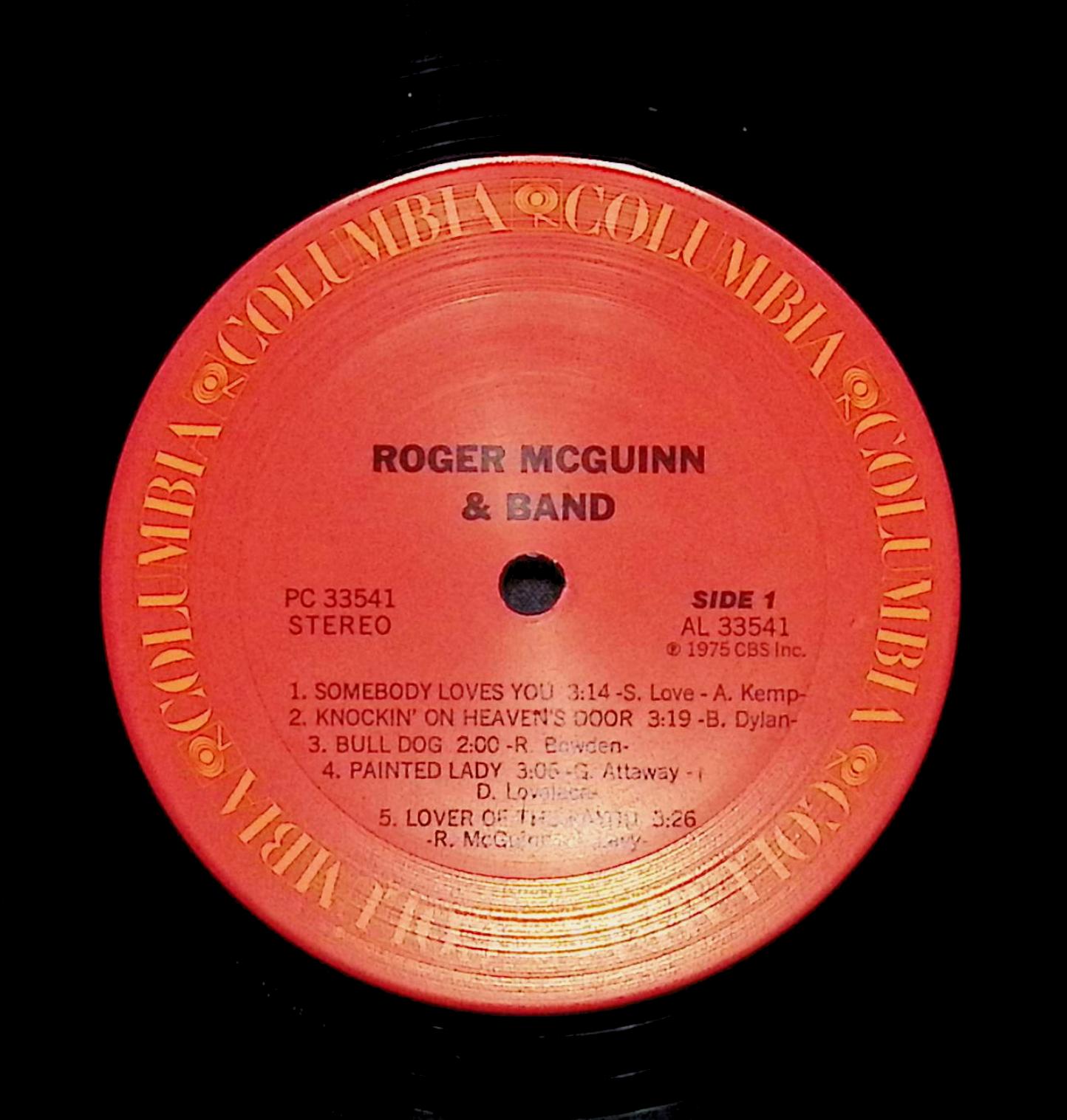 Roger McGuinn & Band Roger McGuinn & Band 12" LP 1975 PC 33541 Rock — image 2