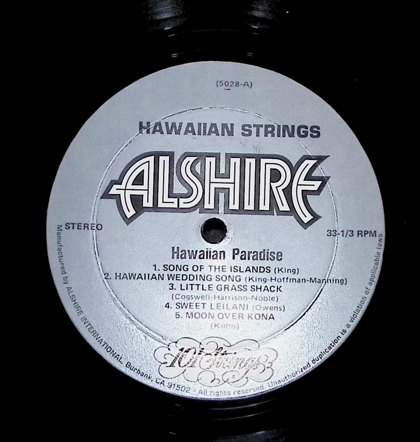 101 Strings In A Hawaiian Paradise 12" LP 0 S-5028 Jazz — image 2
