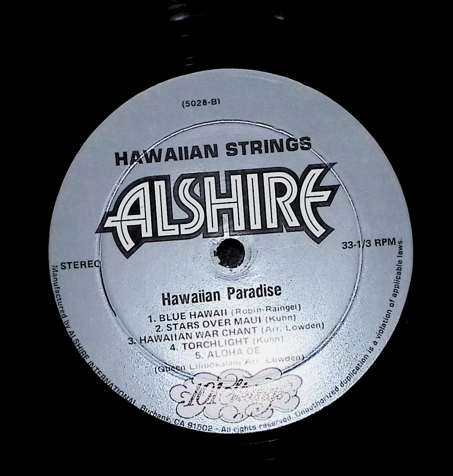 101 Strings In A Hawaiian Paradise 12" LP 0 S-5028 Jazz — image 4