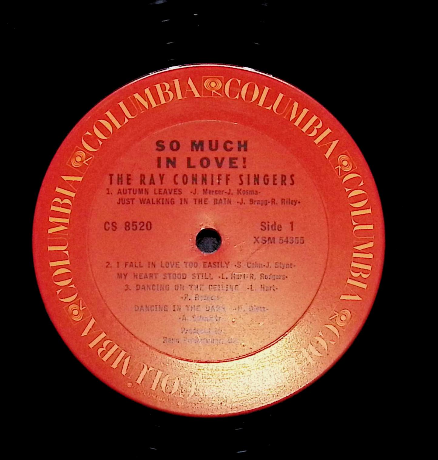Ray Conniff And The Singers So Much In Love 12" LP 1962 CS 8520 Pop — image 2