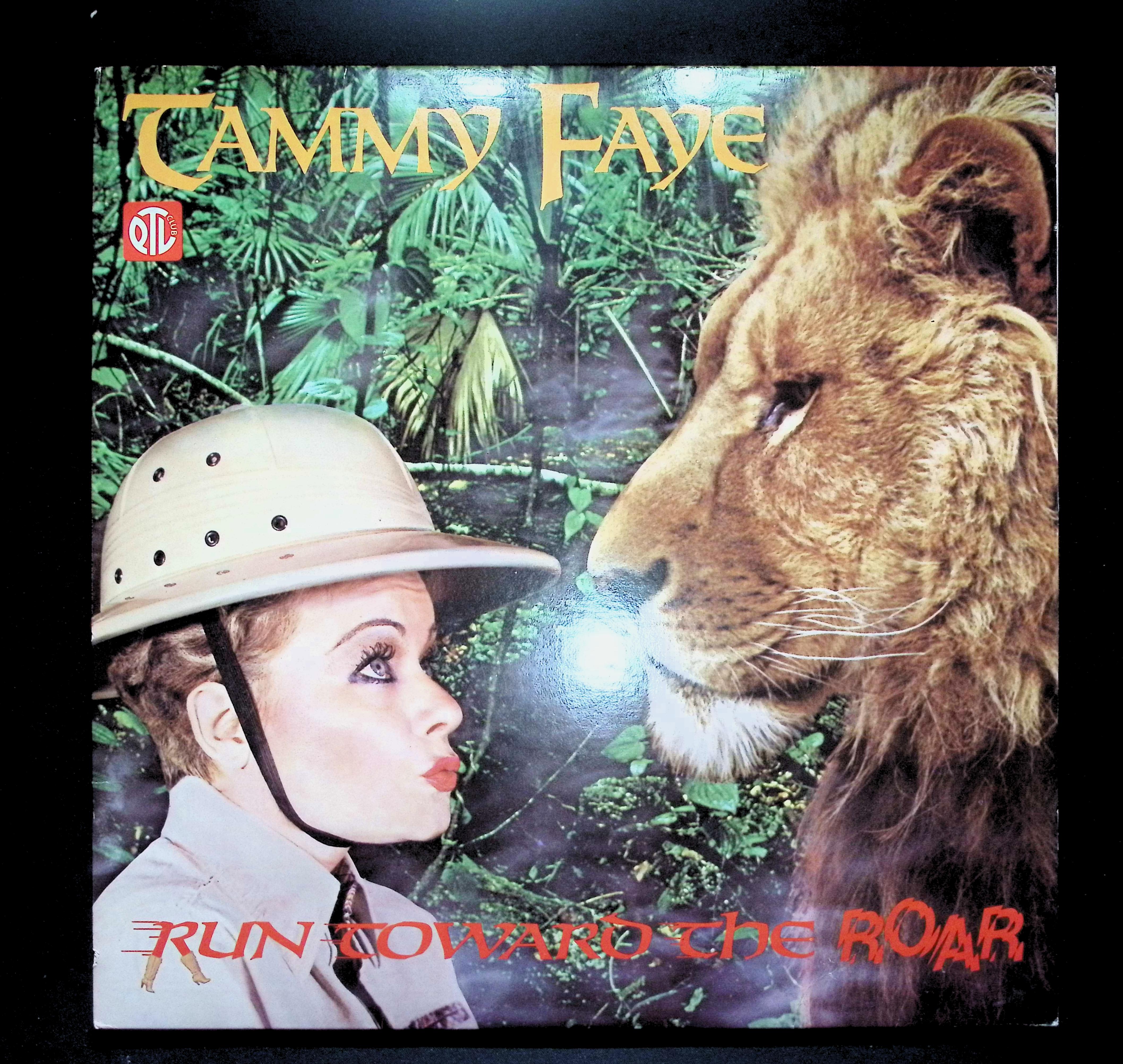 Tammy Faye Bakker Run Toward The Roar 12" LP 1980 PTL-RLP-1820 Children's