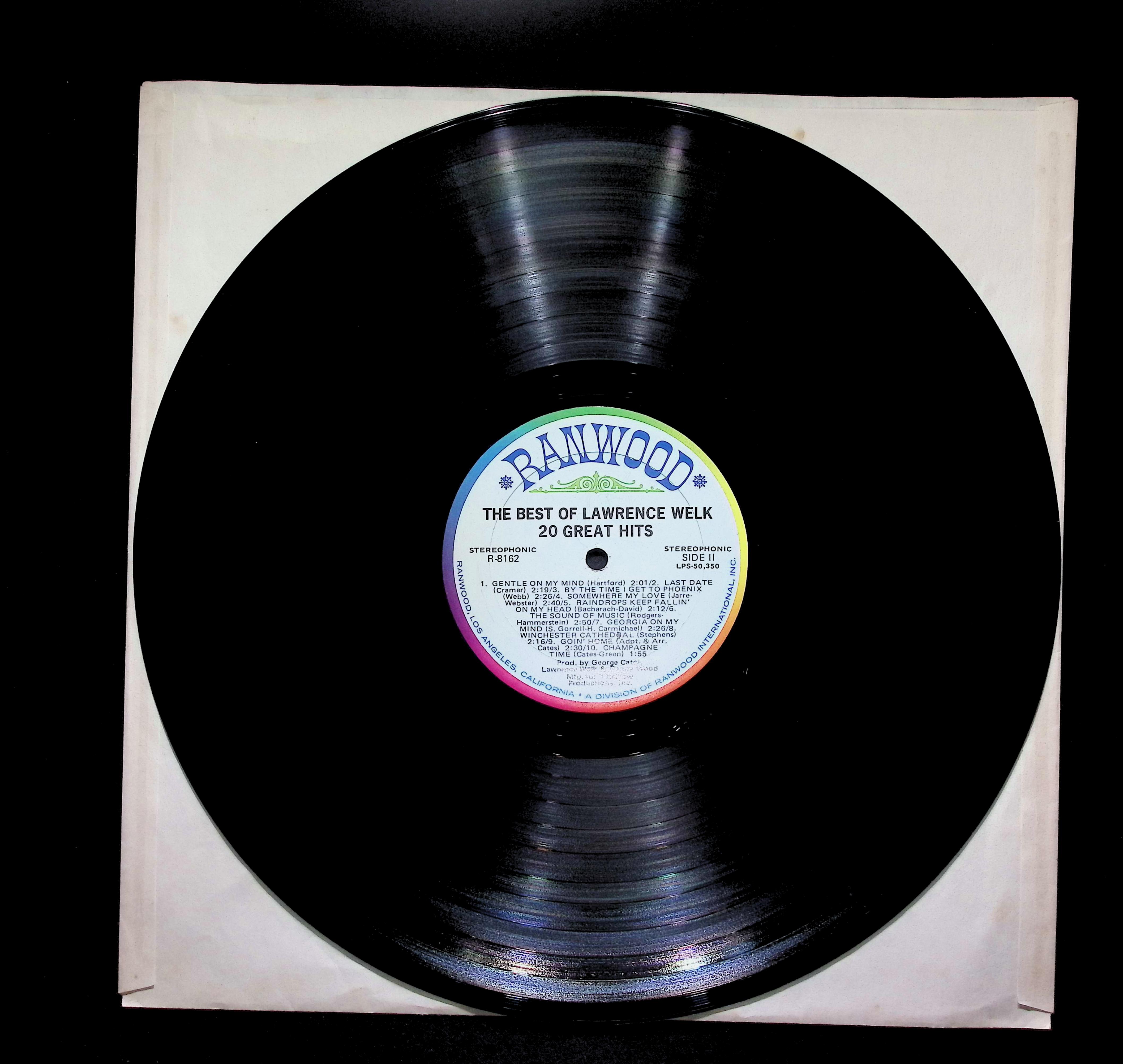 Lawrence Welk - The Best Of Lawrence Welk: 20 Great Hits 12" LP 1976 Pop — image 5