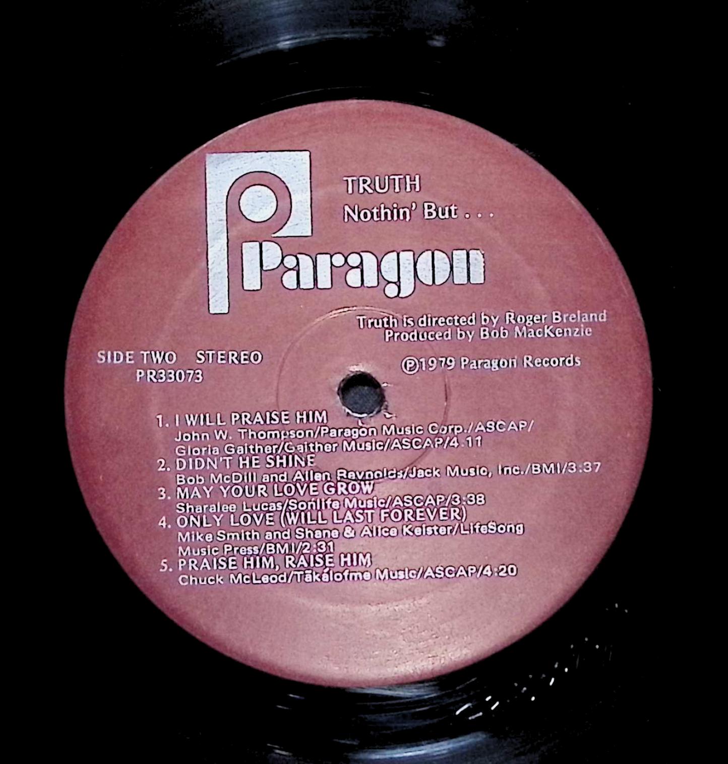 Truth (31) Nothin' But... 12" LP 1979 PR33073 Non-Music — image 2