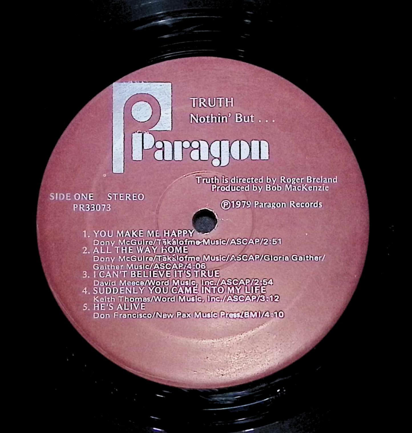 Truth (31) Nothin' But... 12" LP 1979 PR33073 Non-Music — image 4