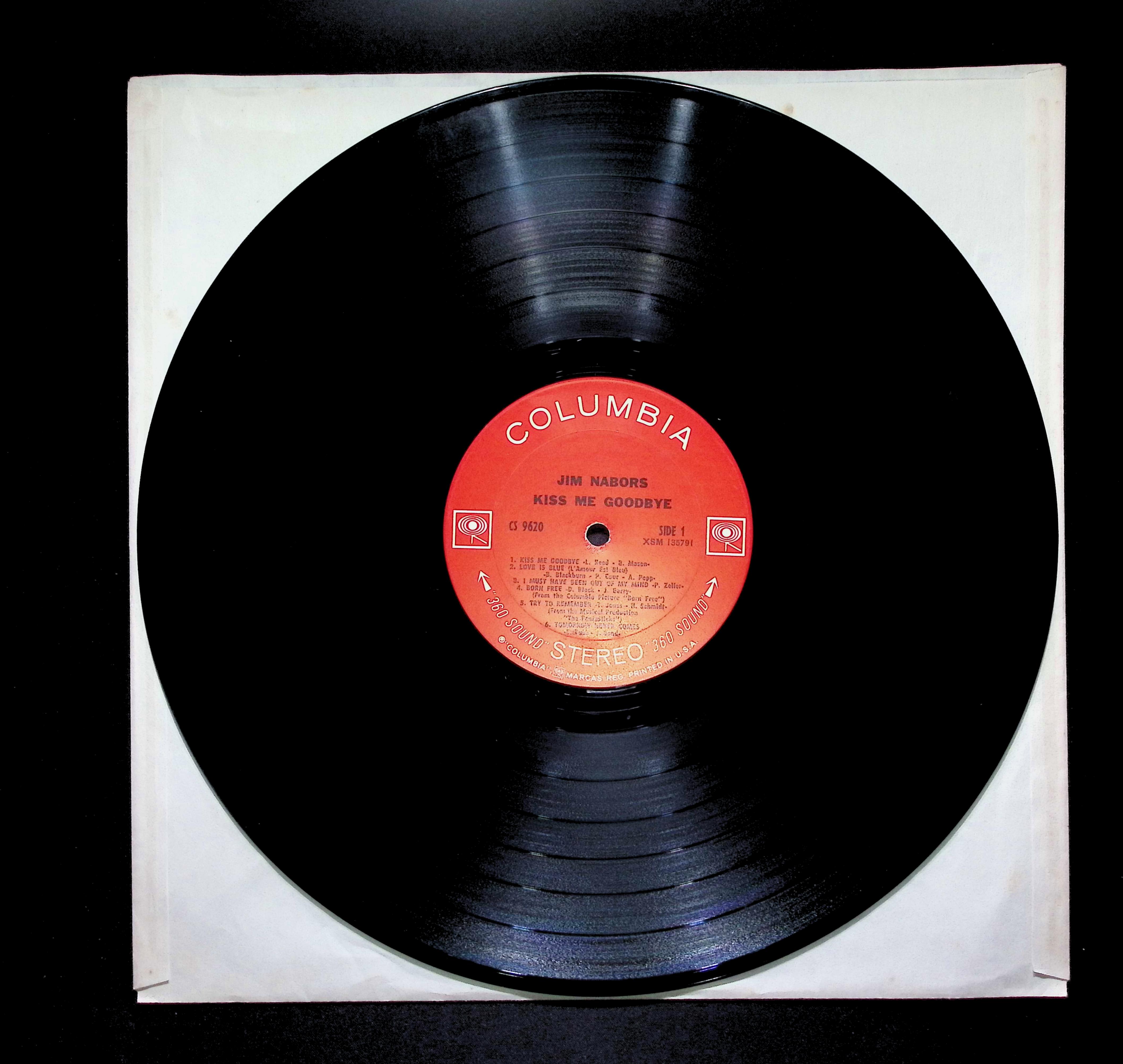 Jim Nabors Kiss Me Goodbye 12" LP 1968 CS 9620 Pop — image 5