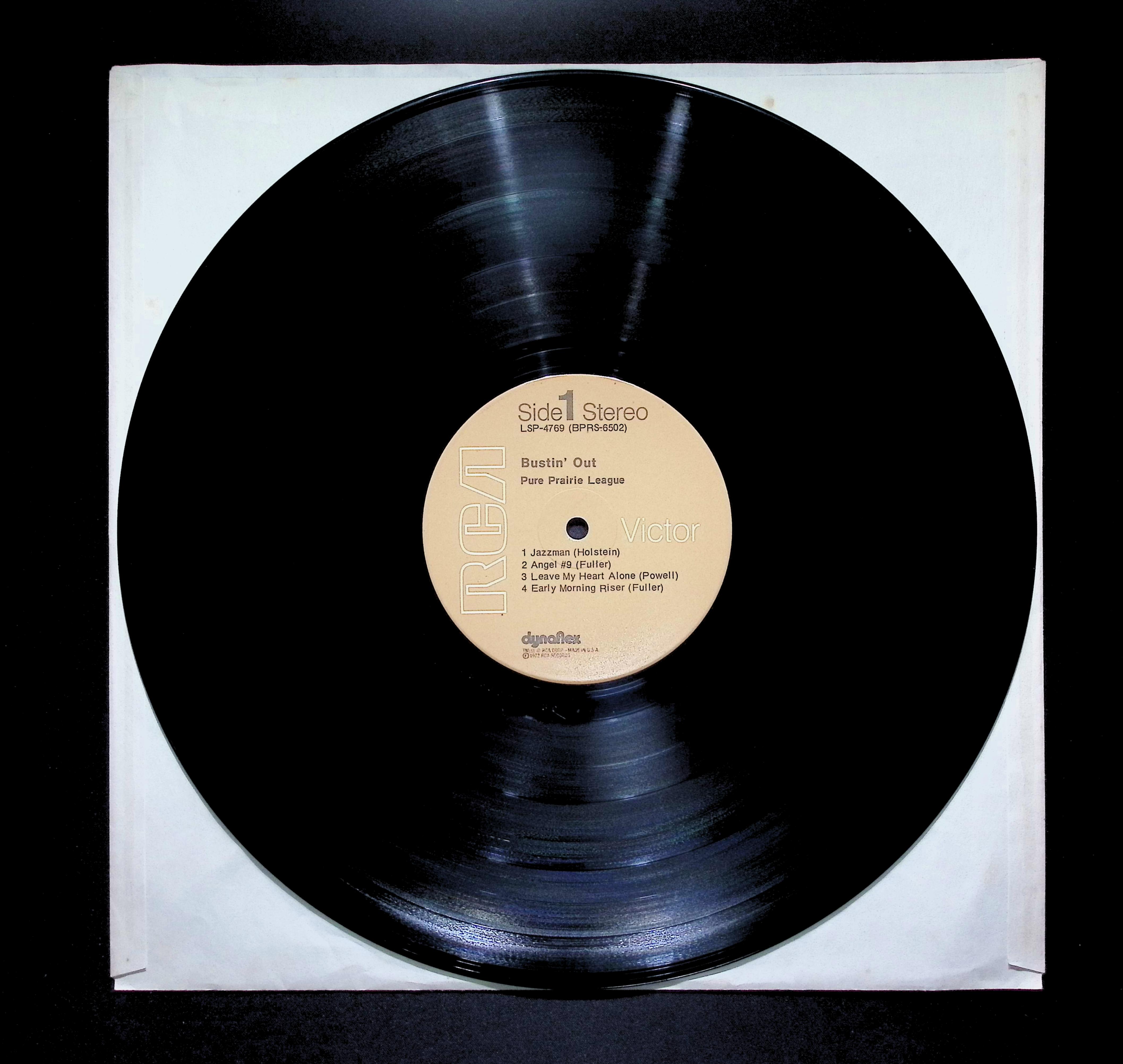 Pure Prairie League Bustin' Out 12" LP 1972 LSP-4769 Rock — image 5