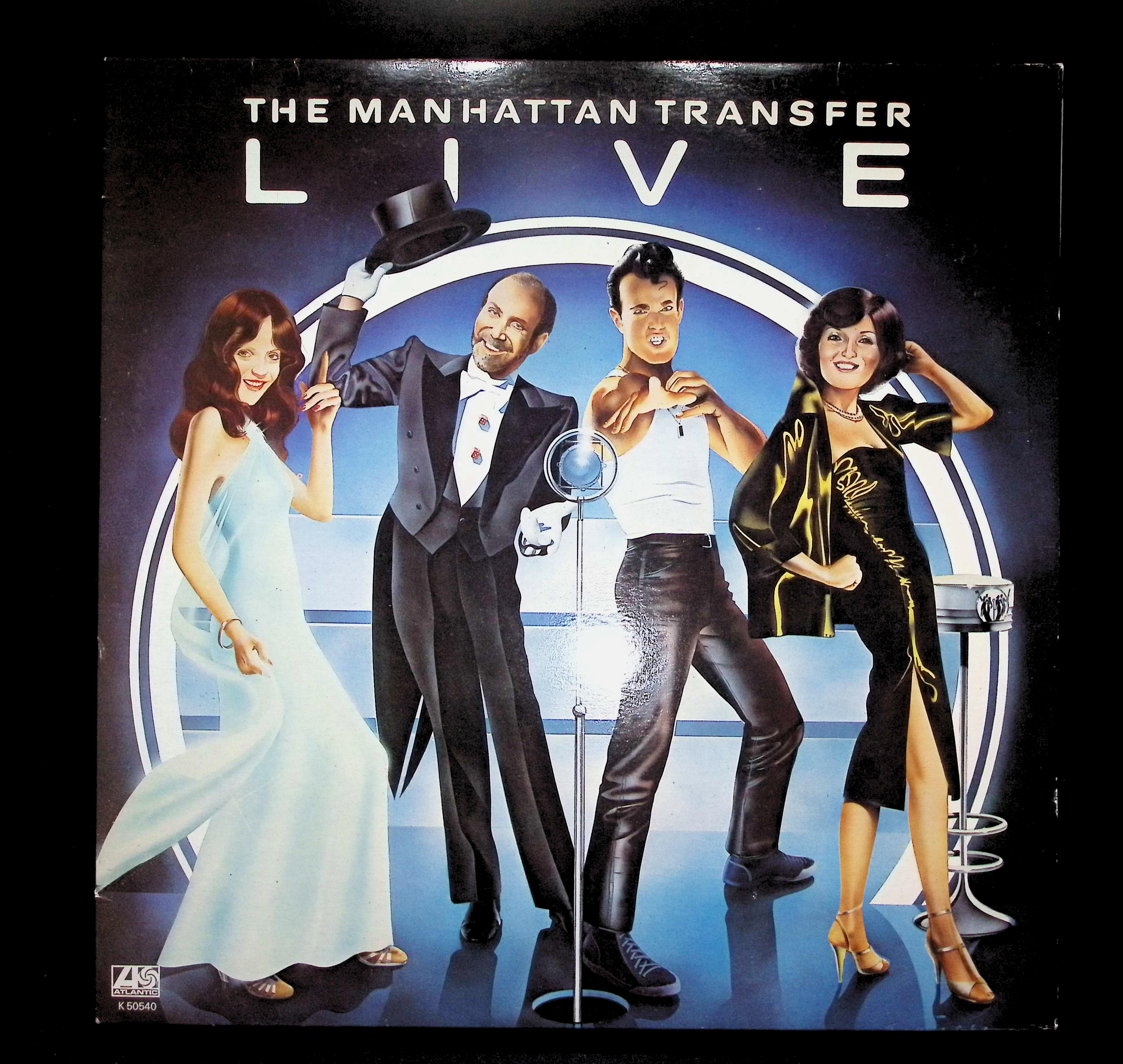 The Manhattan Transfer Live 12" LP 1978 K 50540 Jazz Vintage Vinyl Album
