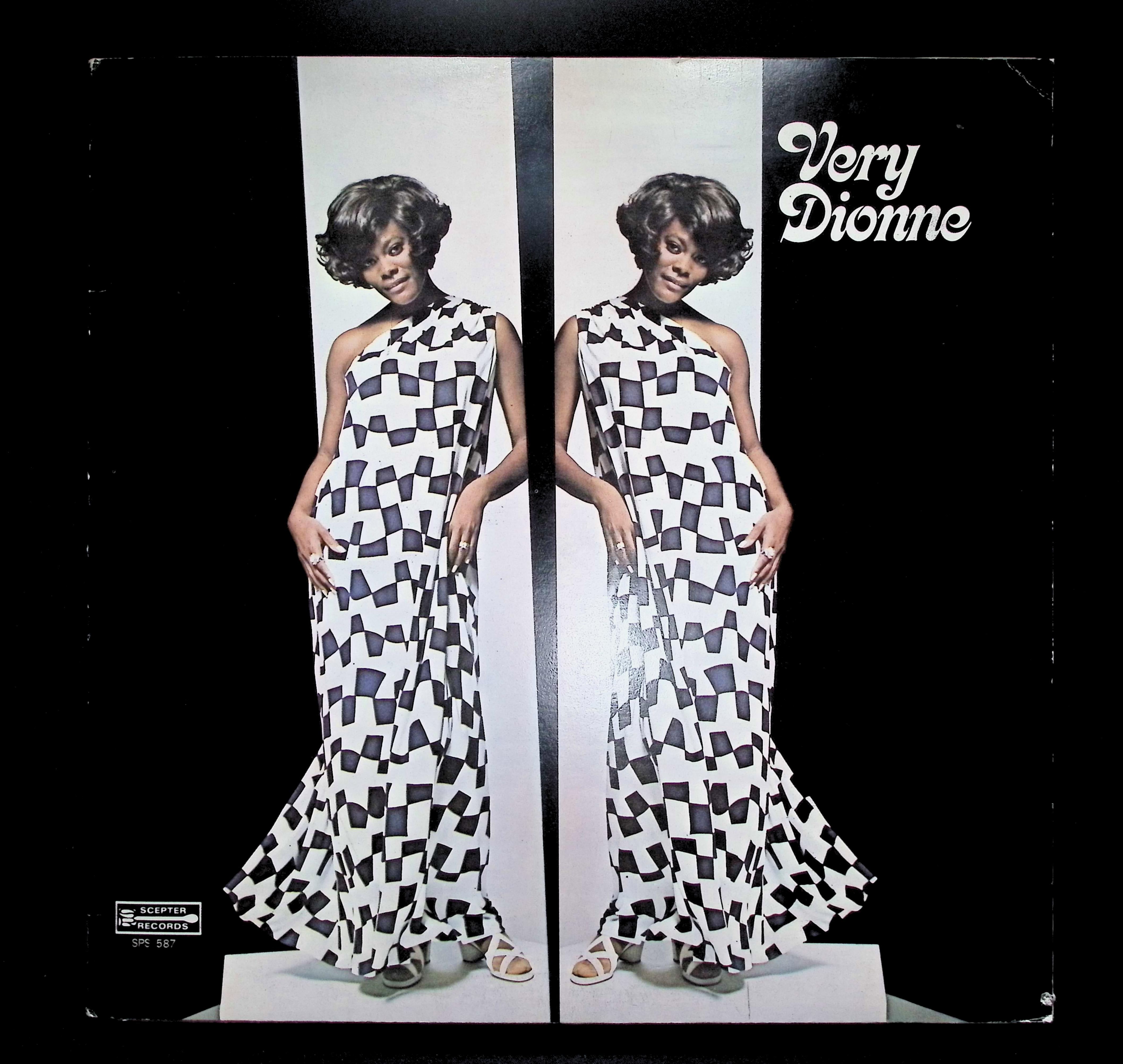 Dionne Warwick Very Dionne 12" LP 1975 SPS 587 Funk / Soul