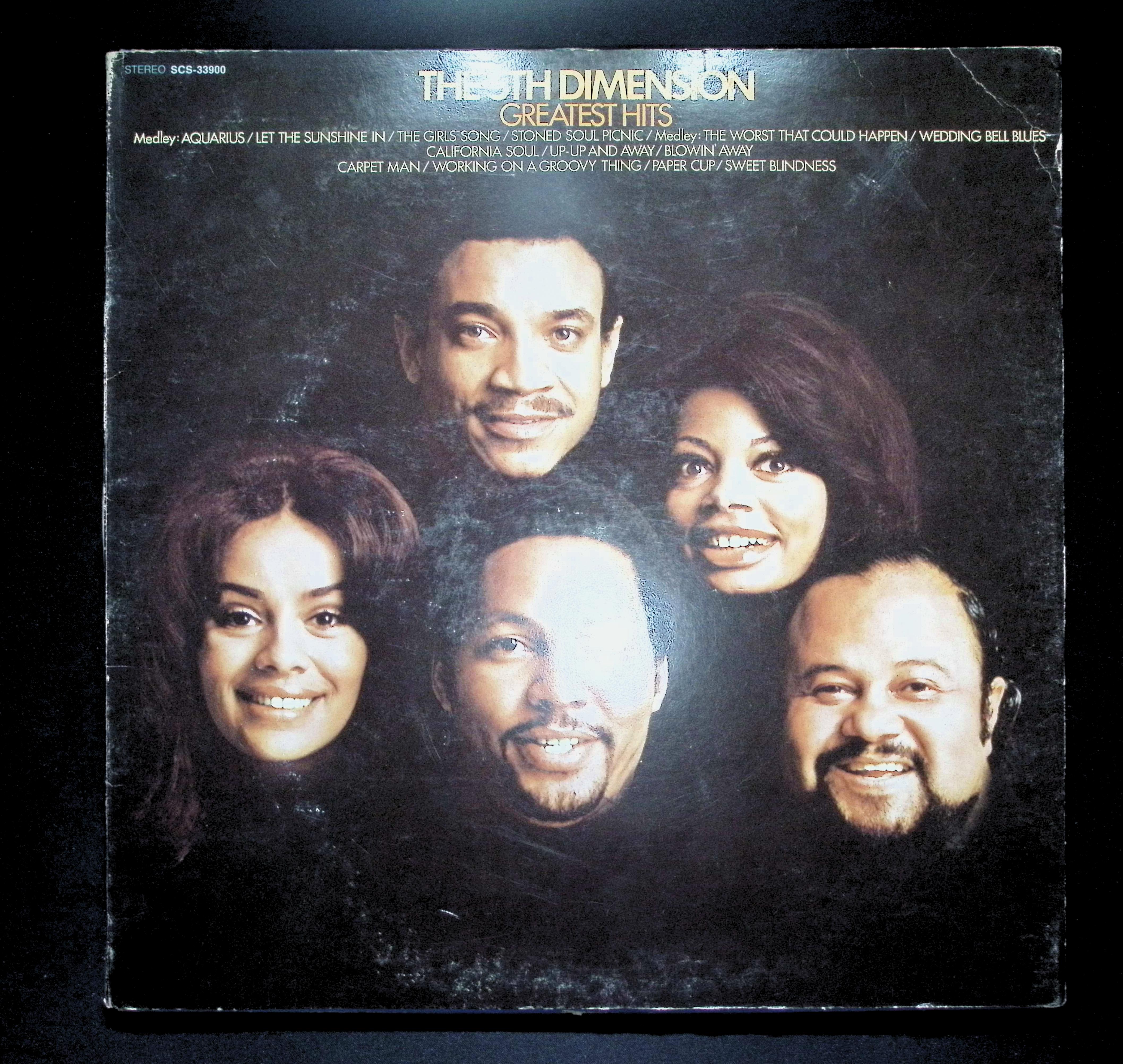 The Fifth Dimension Greatest Hits 12" LP 1970 SCS-33900 Rock
