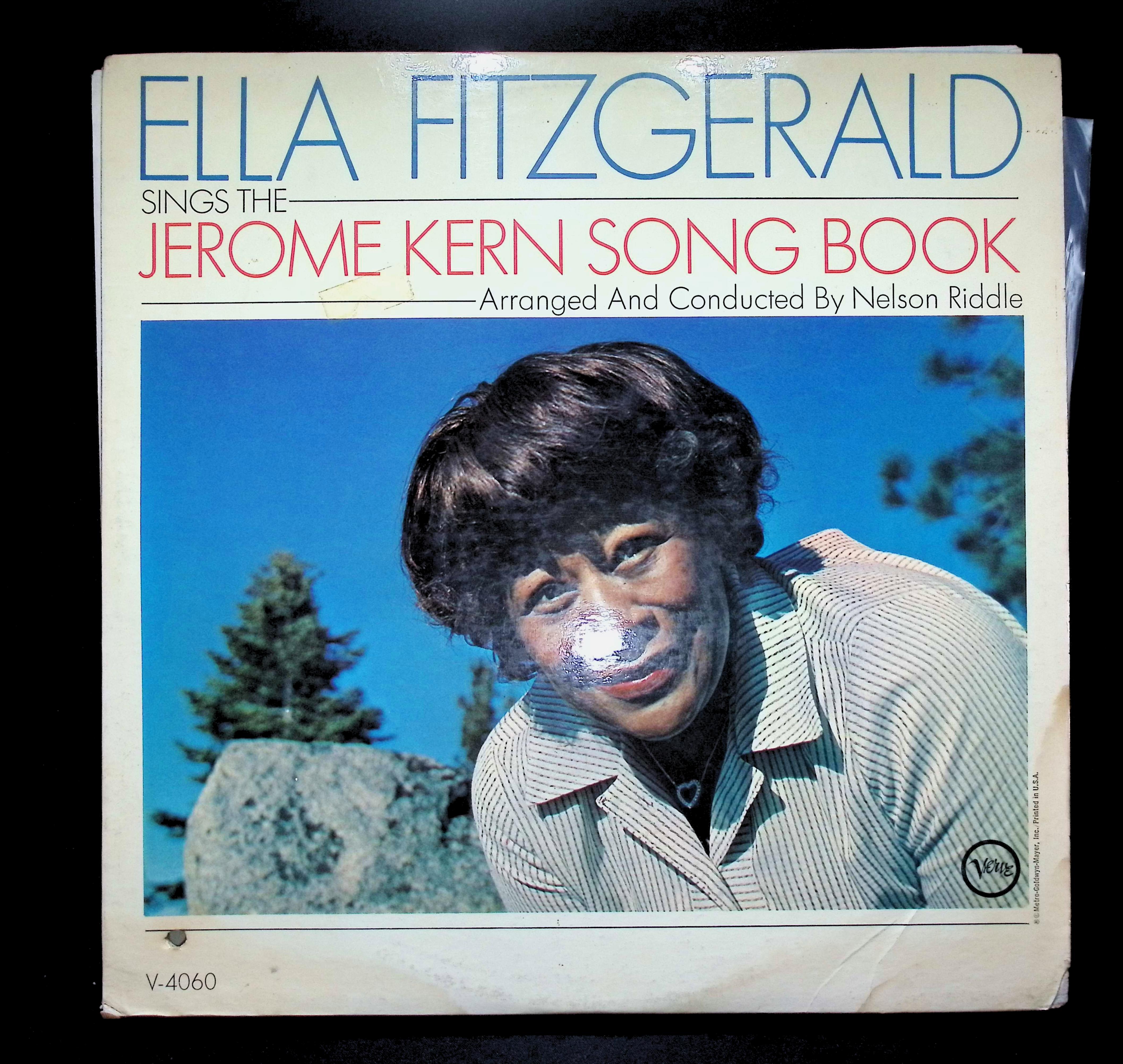 Ella Fitzgerald Ella Fitzgerald Sings The Jerome Kern Song Book 12" LP 1963 V-4060 Jazz