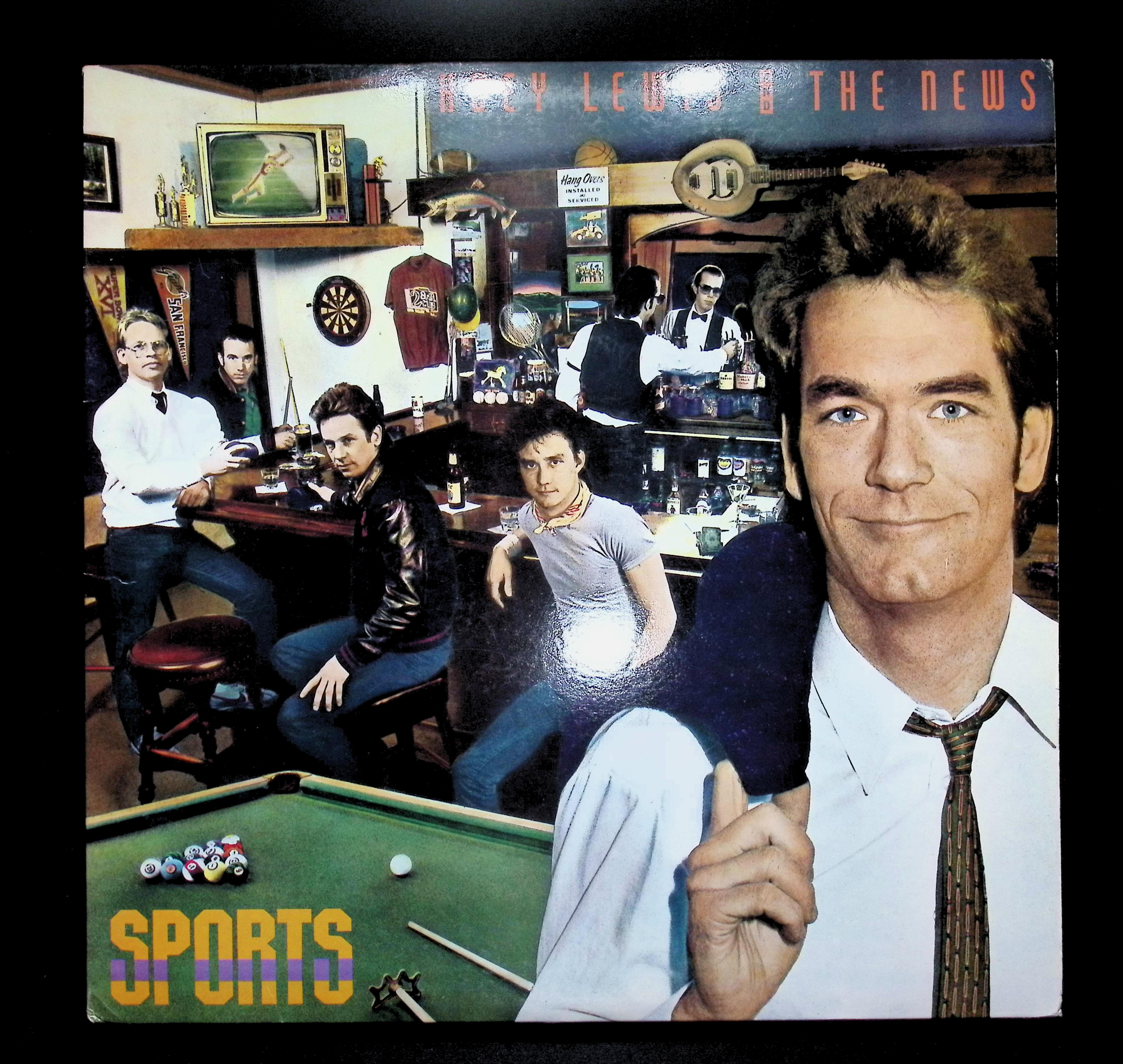 Huey Lewis & The News Sports 12" LP 1983 FV 41412 Rock