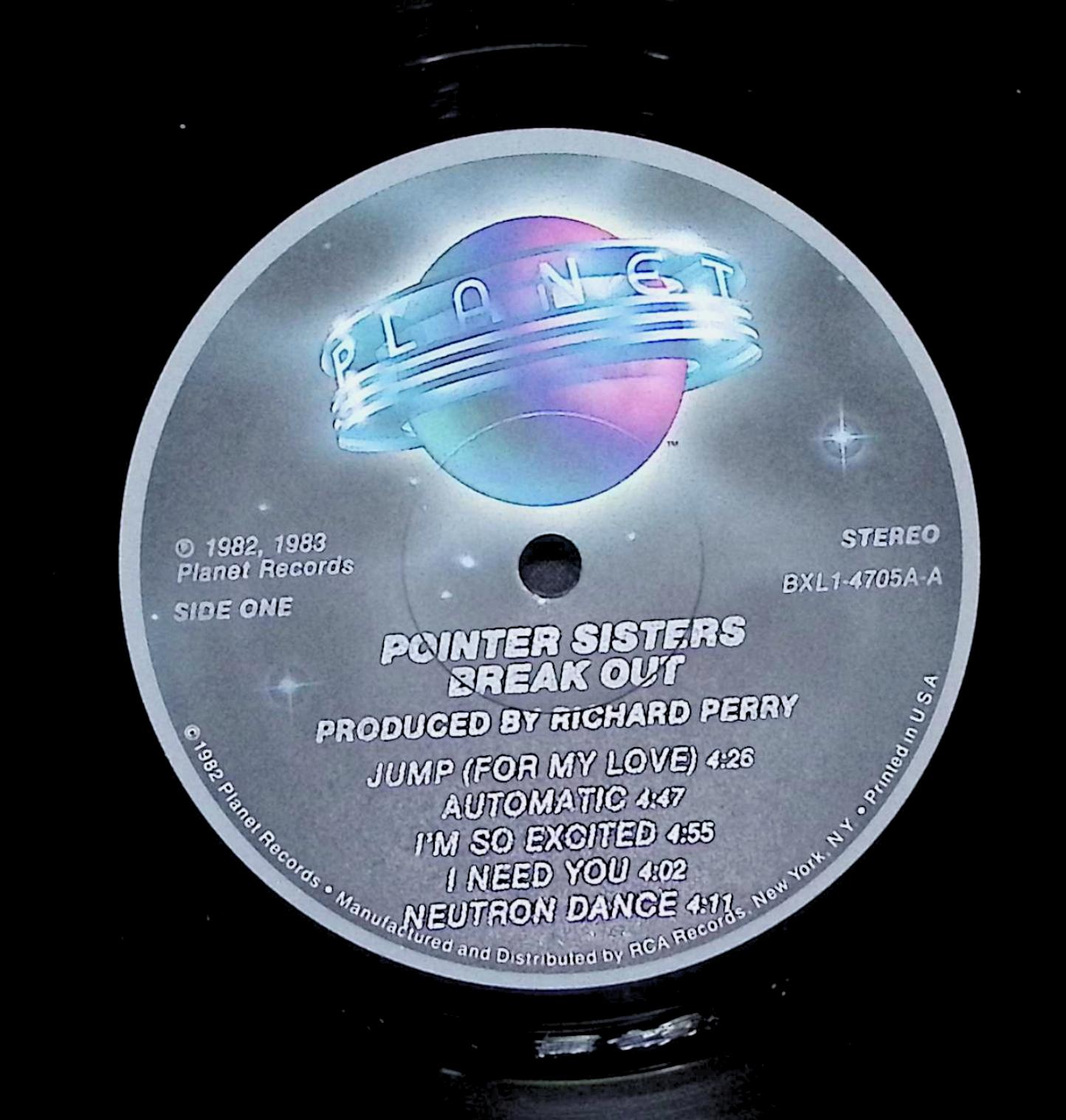 Pointer Sisters Break Out 12" LP 1983 BXL1-4705 Unknown — image 4