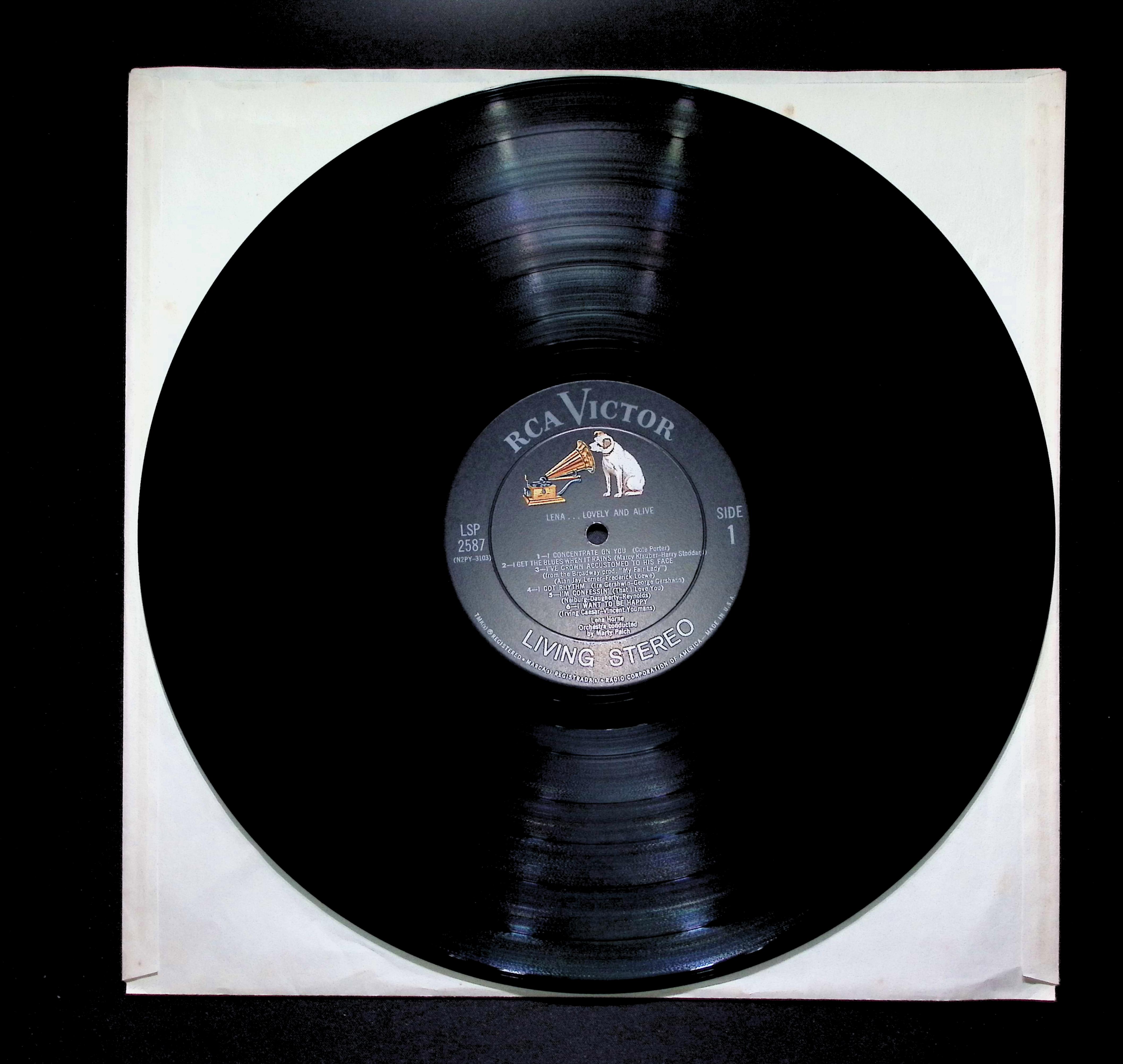 Lena Horne Lovely And Alive 12" LP 2015 LSP 2587 Jazz — image 3