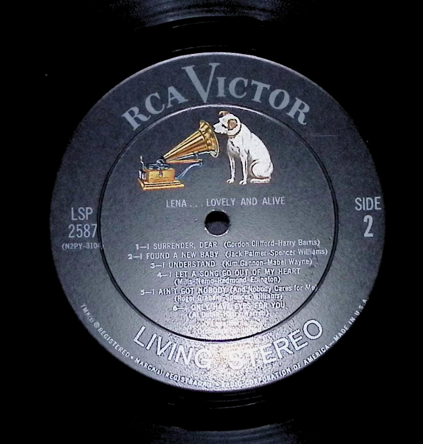 Lena Horne Lovely And Alive 12" LP 2015 LSP 2587 Jazz — image 4