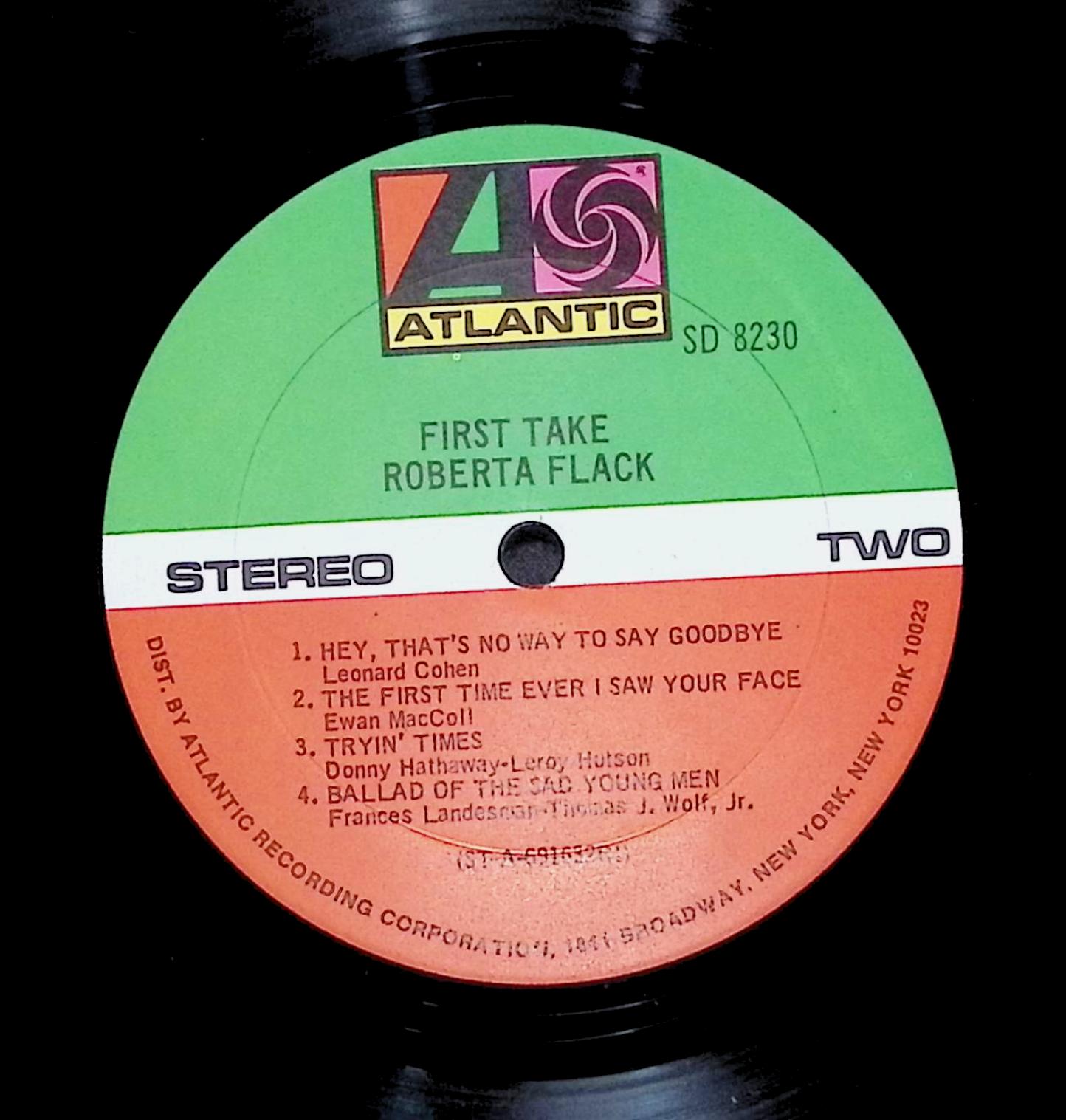 Roberta Flack First Take 12" LP 2019 SD 8230 Funk / Soul — image 2