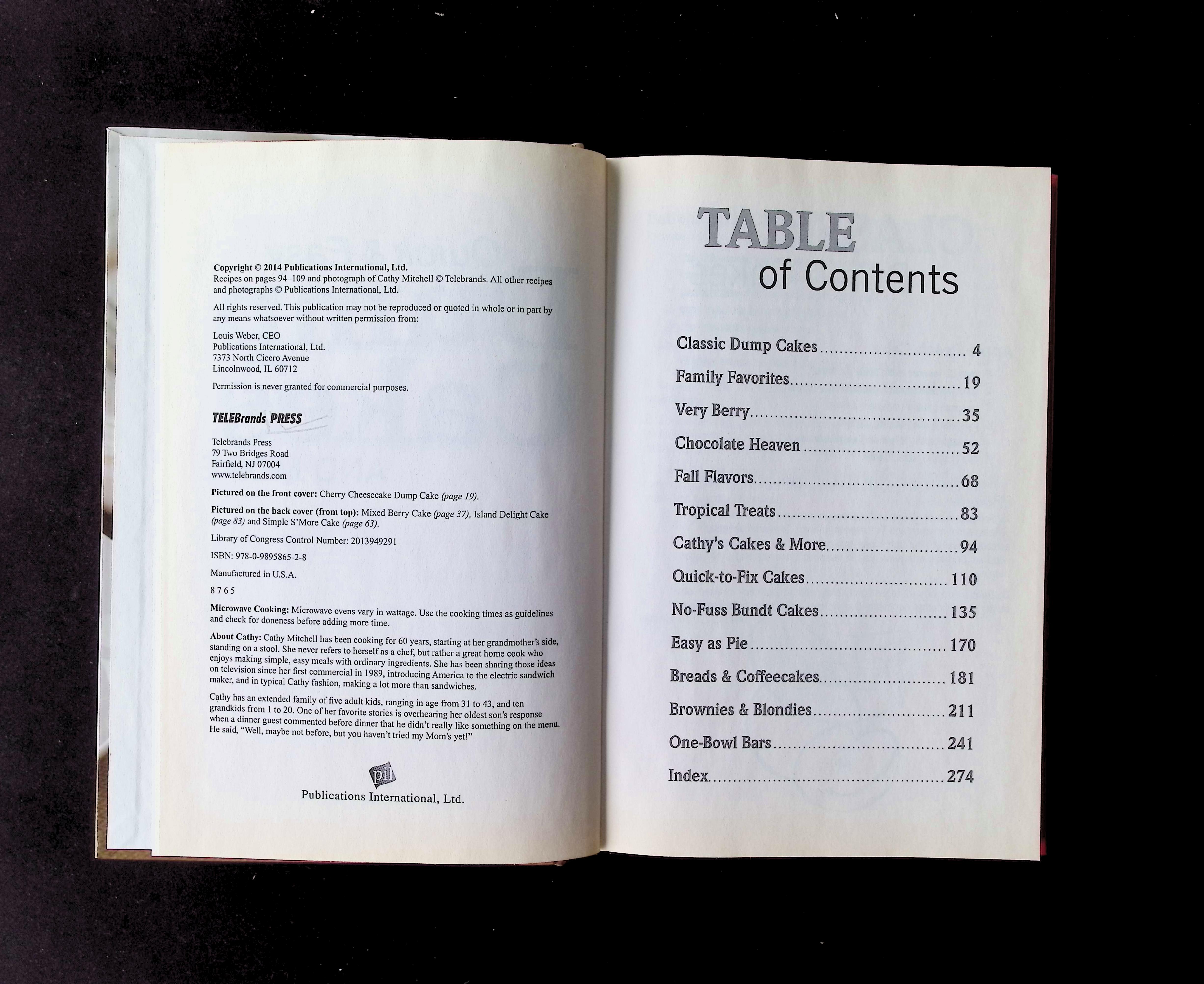 Cathy Mitchell Presents, Quick and Easy Dump Cakes! — image 3