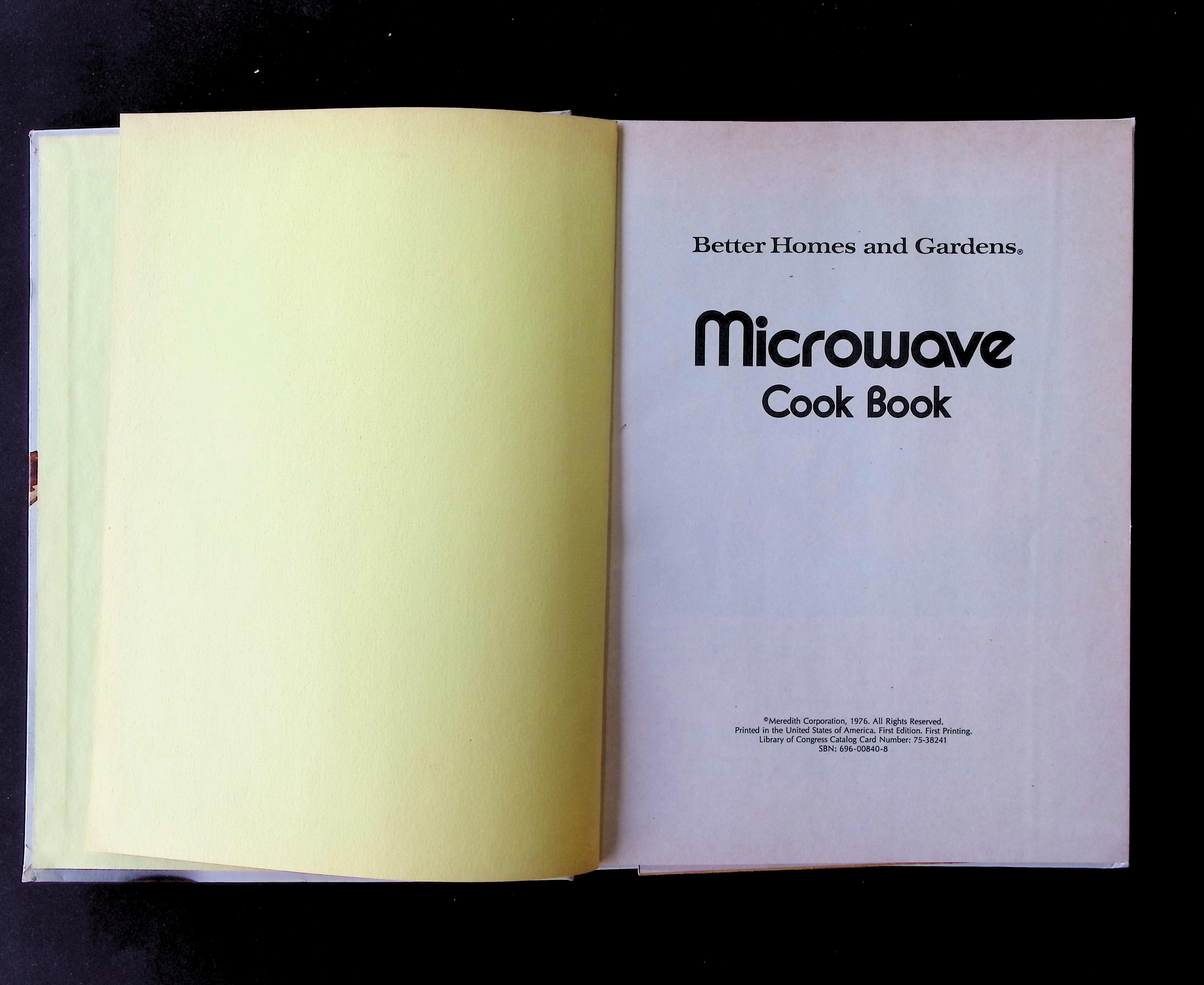 Better Homes and Gardens Microwave Cook Book — image 2
