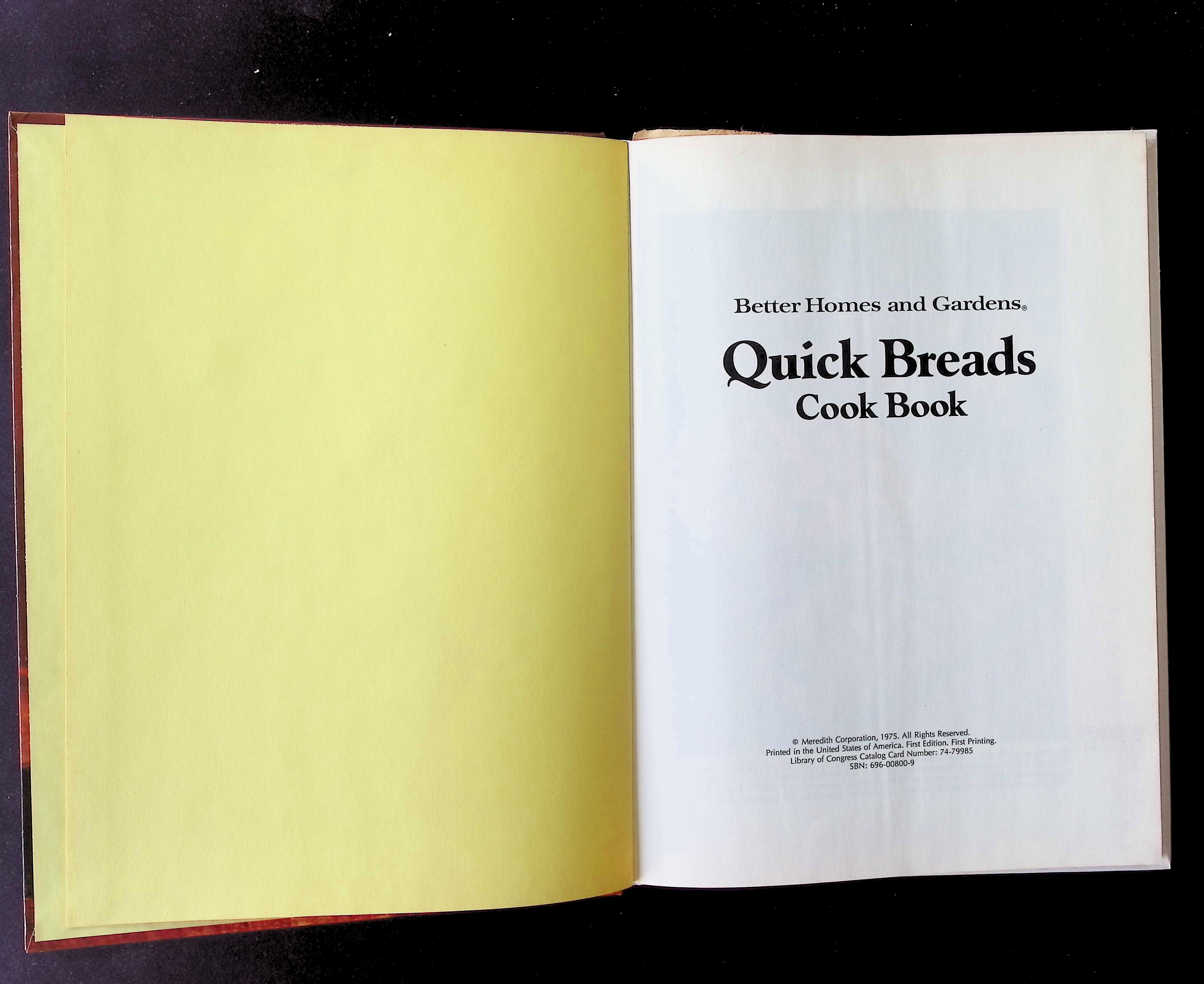 Better Homes and Gardens Quick Breads Cook Book — image 2