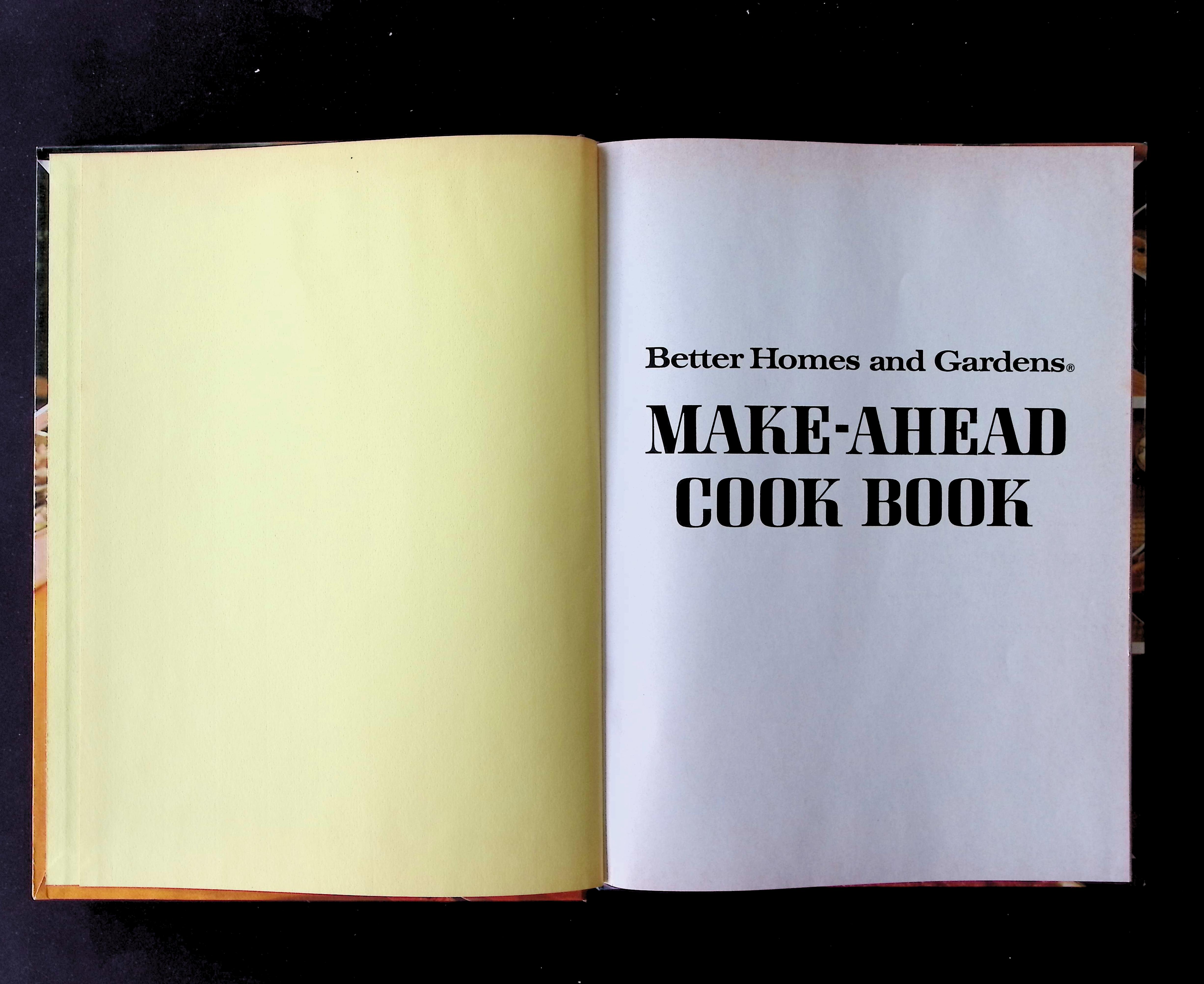 Better Homes and Gardens Make-Ahead Cook Book — image 2