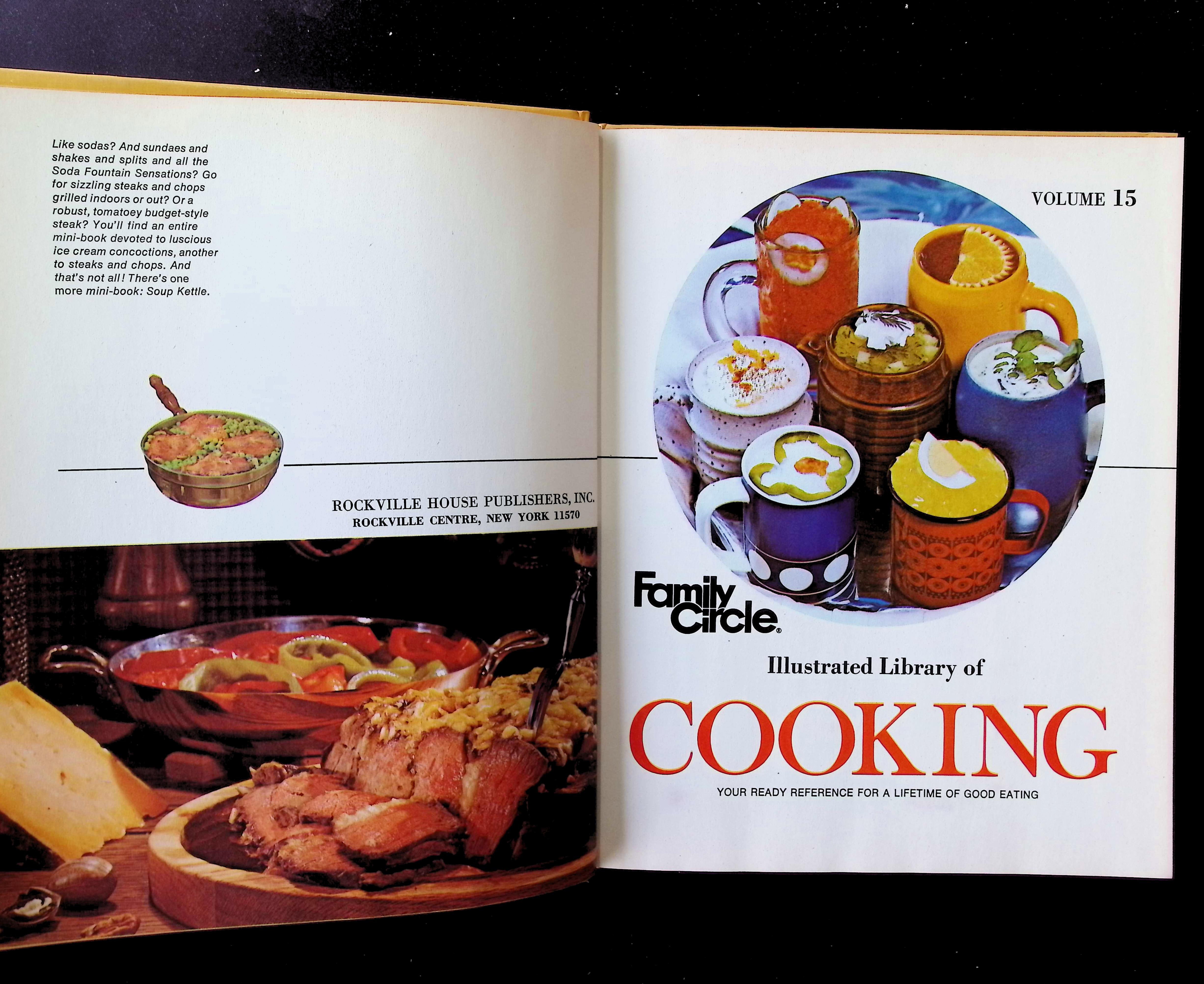 Family Circle Illustrated Library of Cooking, Volume 15: Soda Fountain Sensations, Soup Kettle, Steaks and Chops — image 2