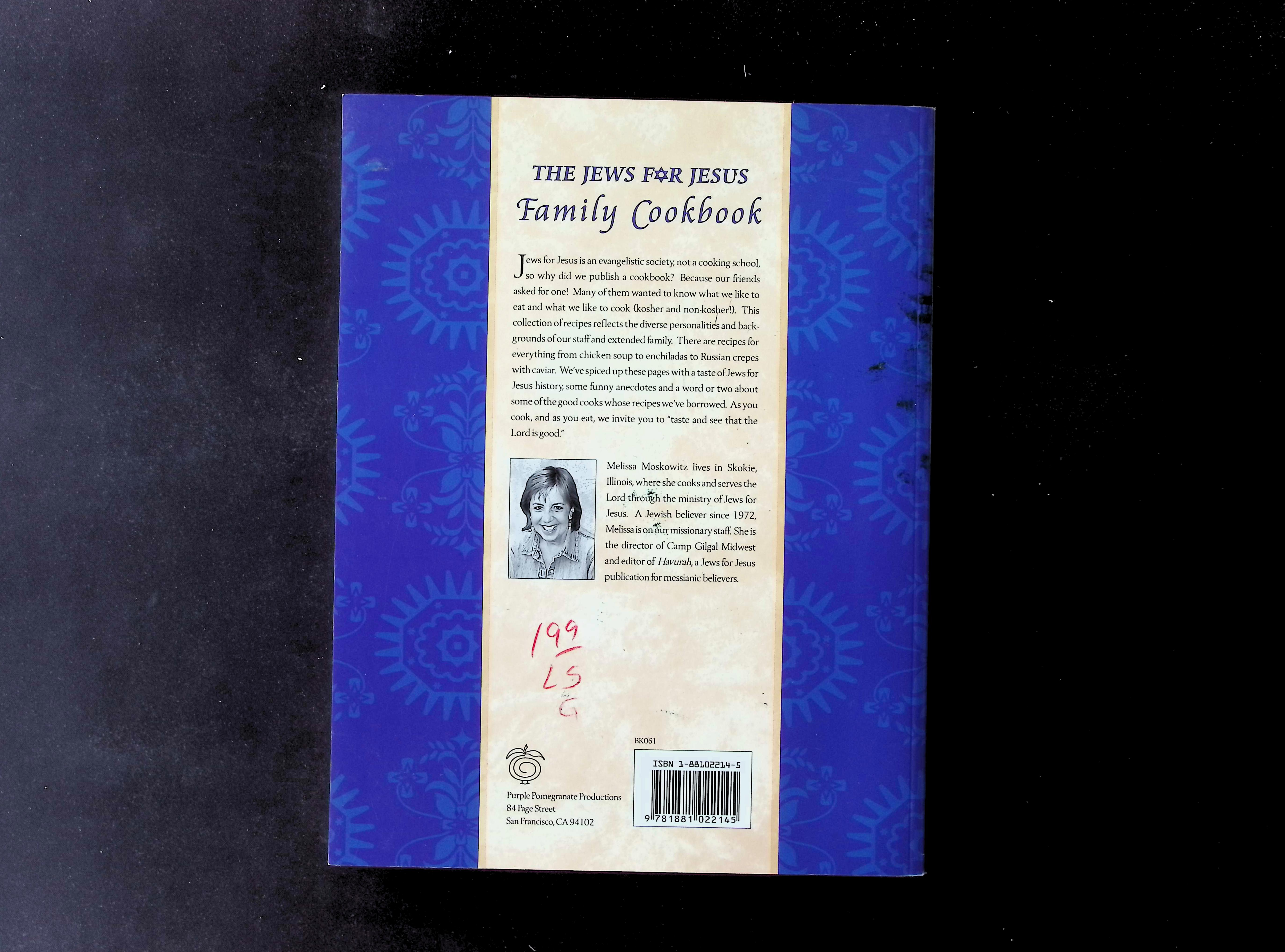 Jews for Jesus Family Cookbook — image 2