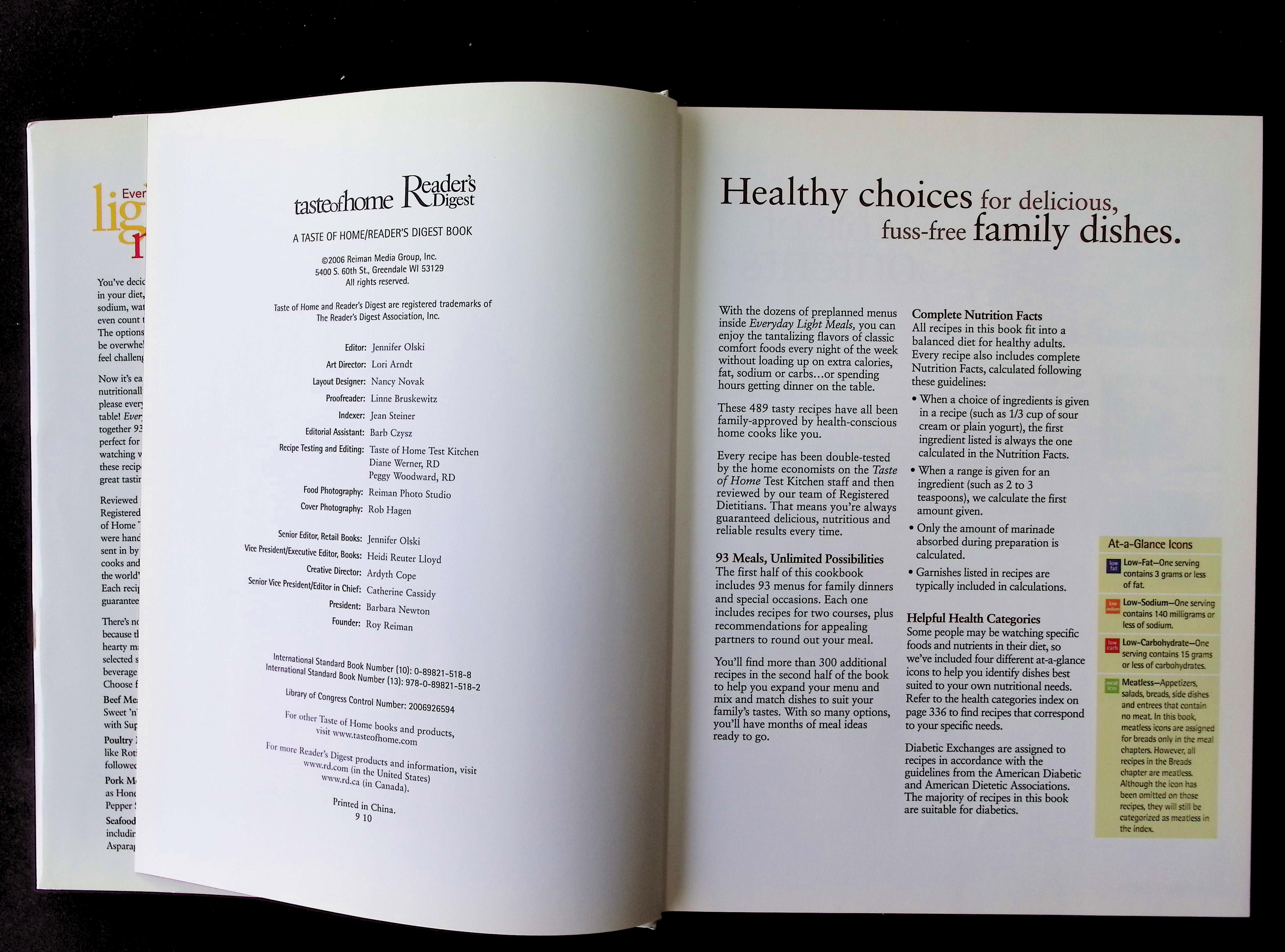 Taste of Home Everyday Light Meals — image 3