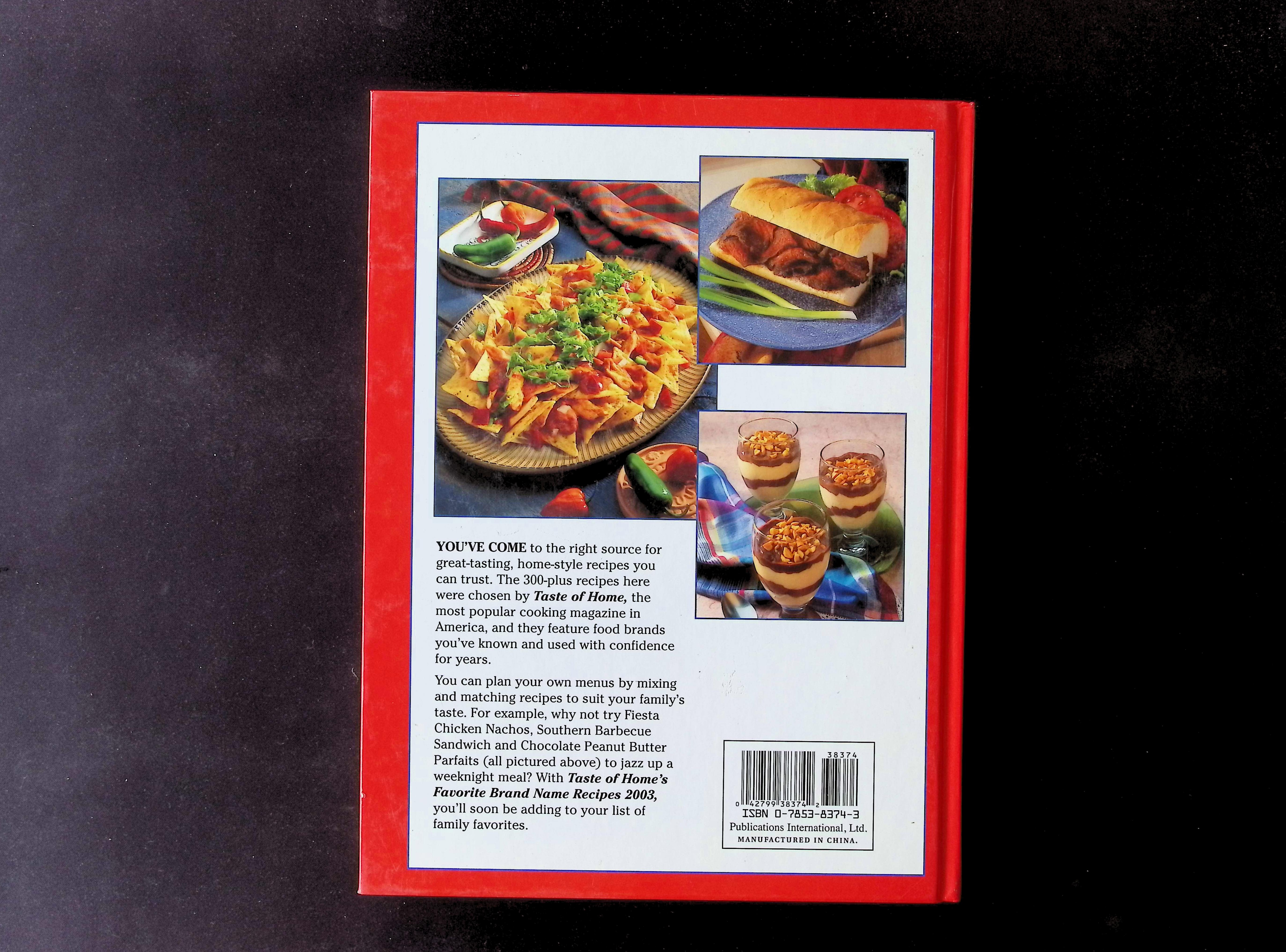 Taste of Home's Favorite Brand Name Recipes 2003 — image 2
