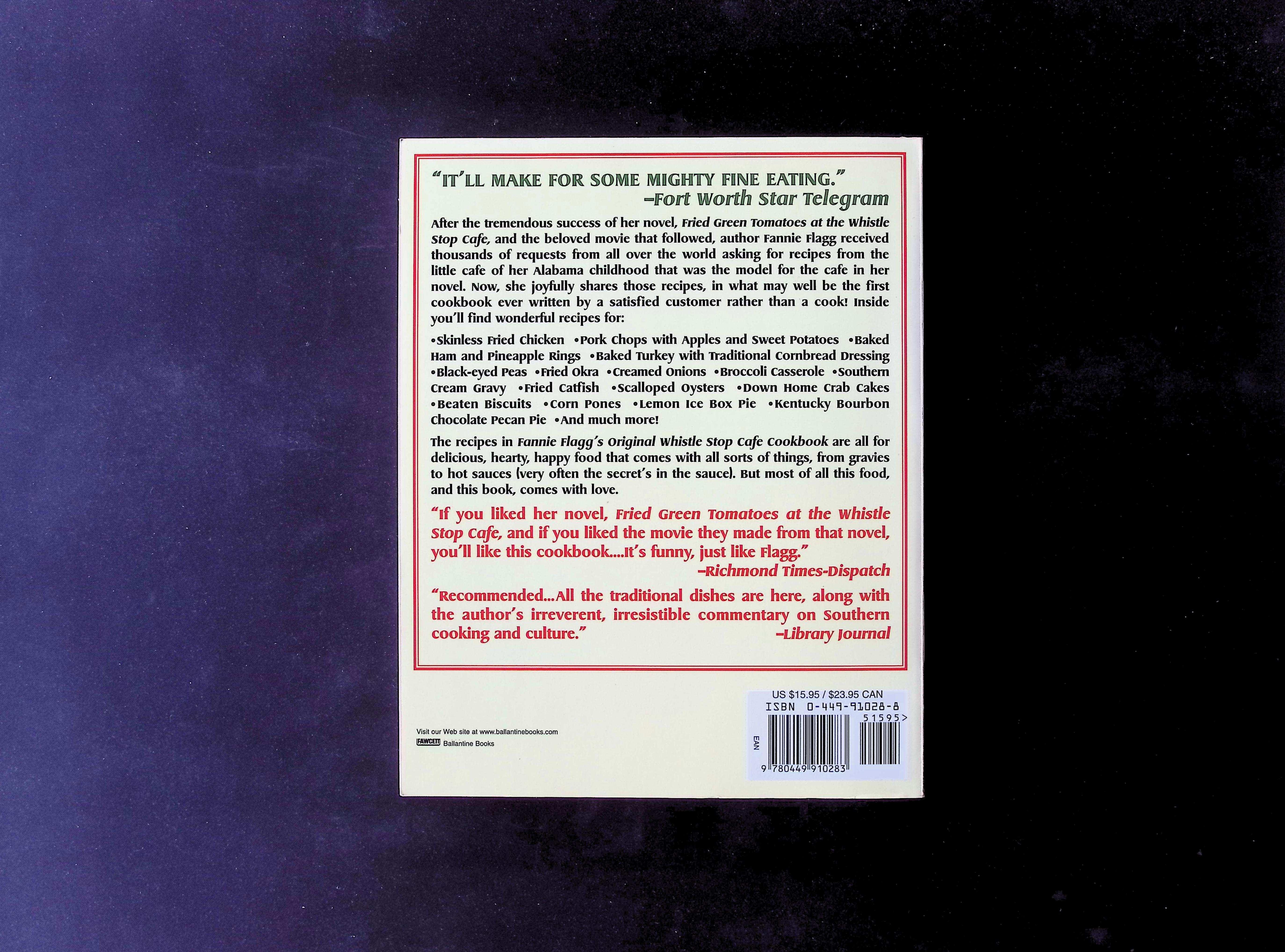 Fannie Flagg's Original Whistle Stop Cafe Cookbook — image 2