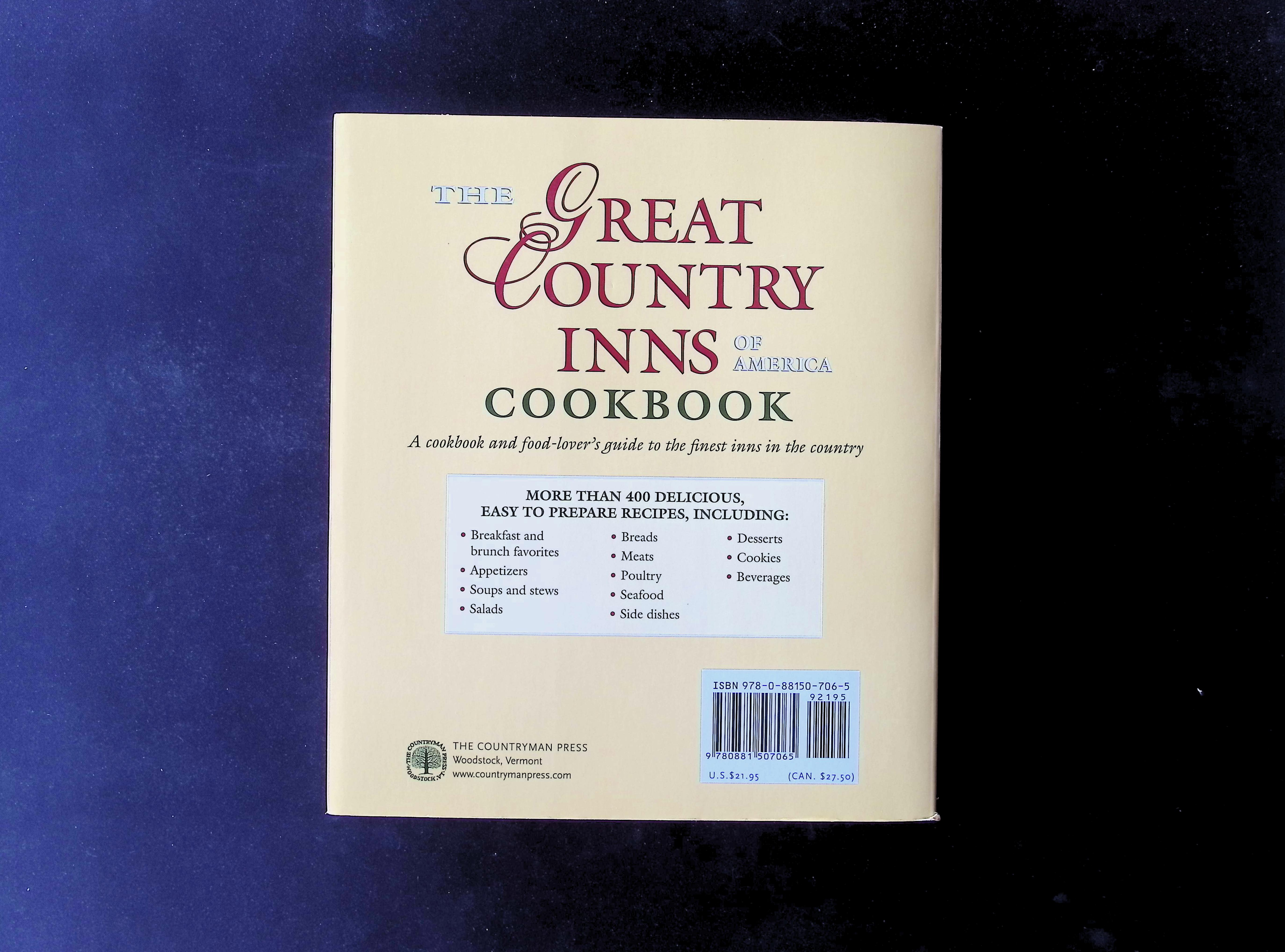 Great Country Inns of America Cookbook 4e — image 2