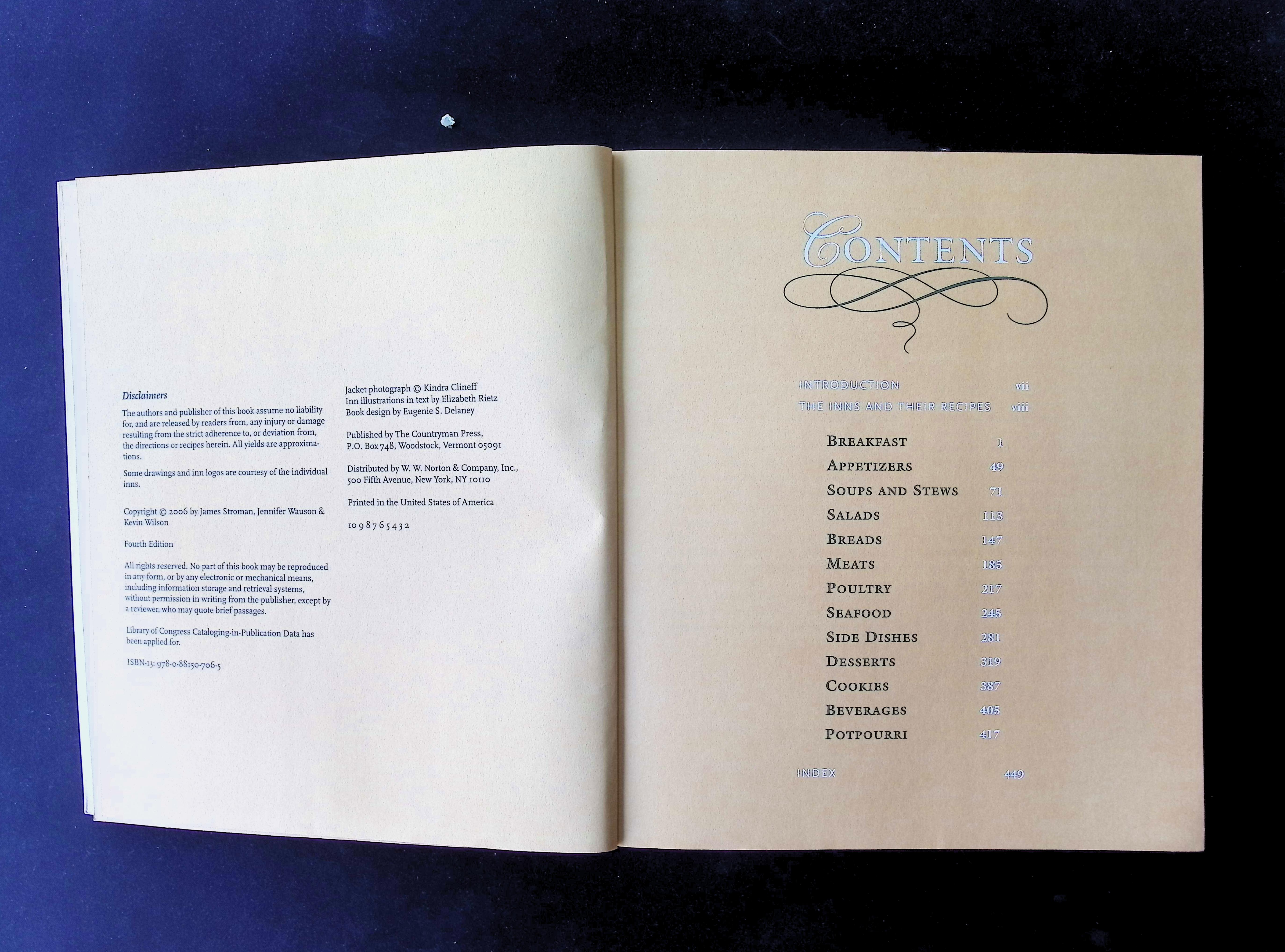 Great Country Inns of America Cookbook 4e — image 3