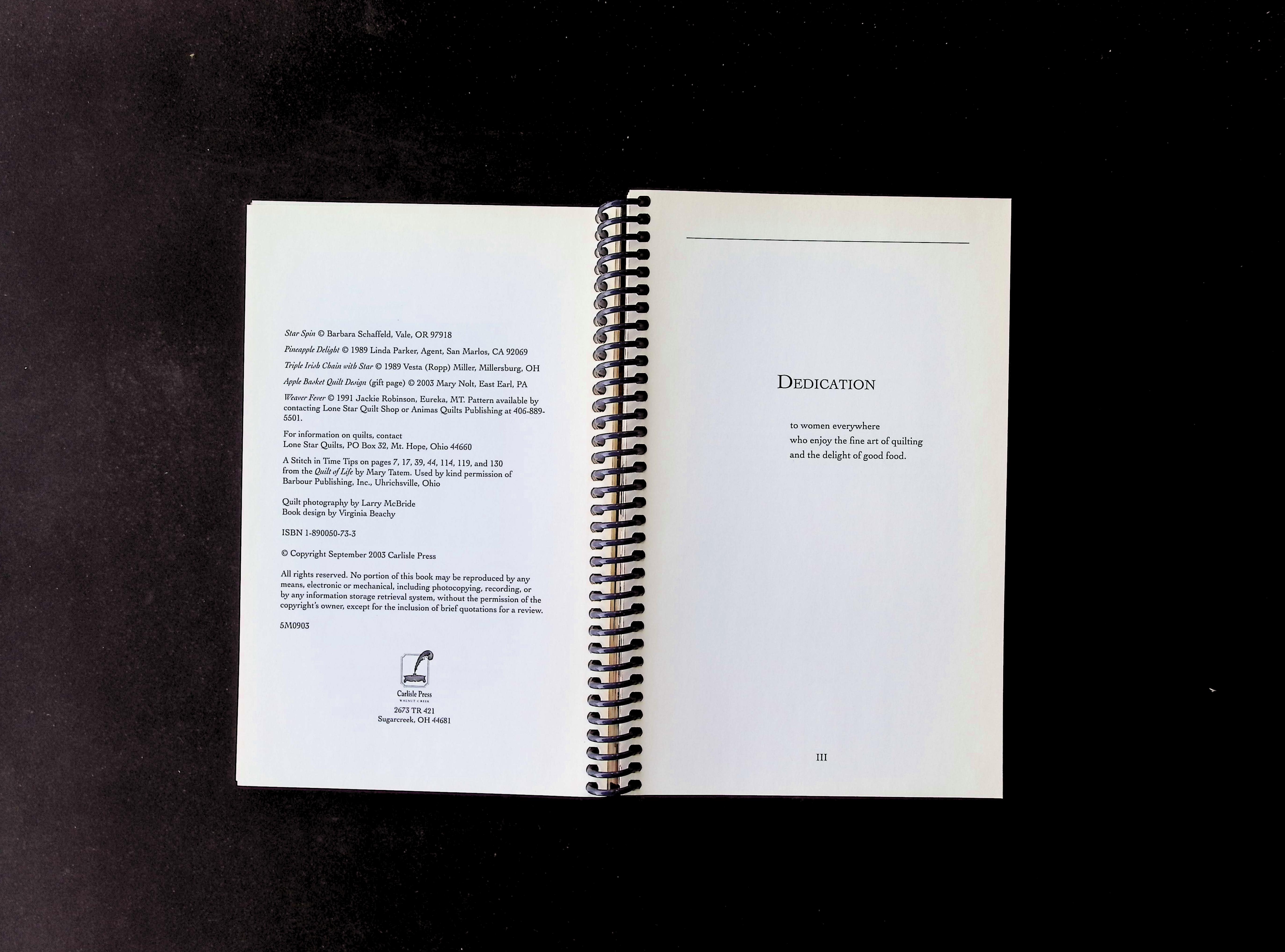 Amish Quilting Cookbook — image 3
