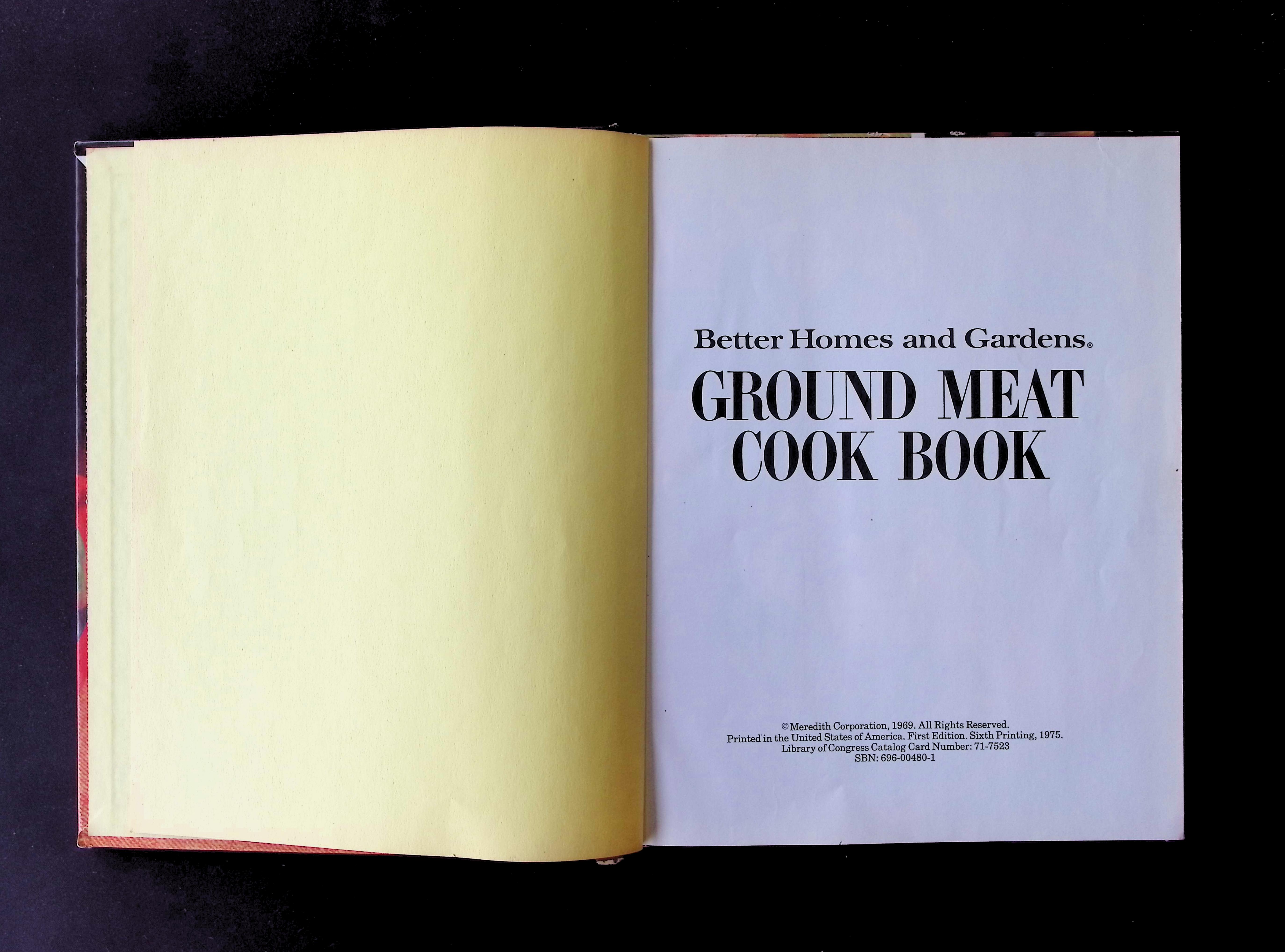 Better Homes and Gardens Ground Meat Cook Book — image 2
