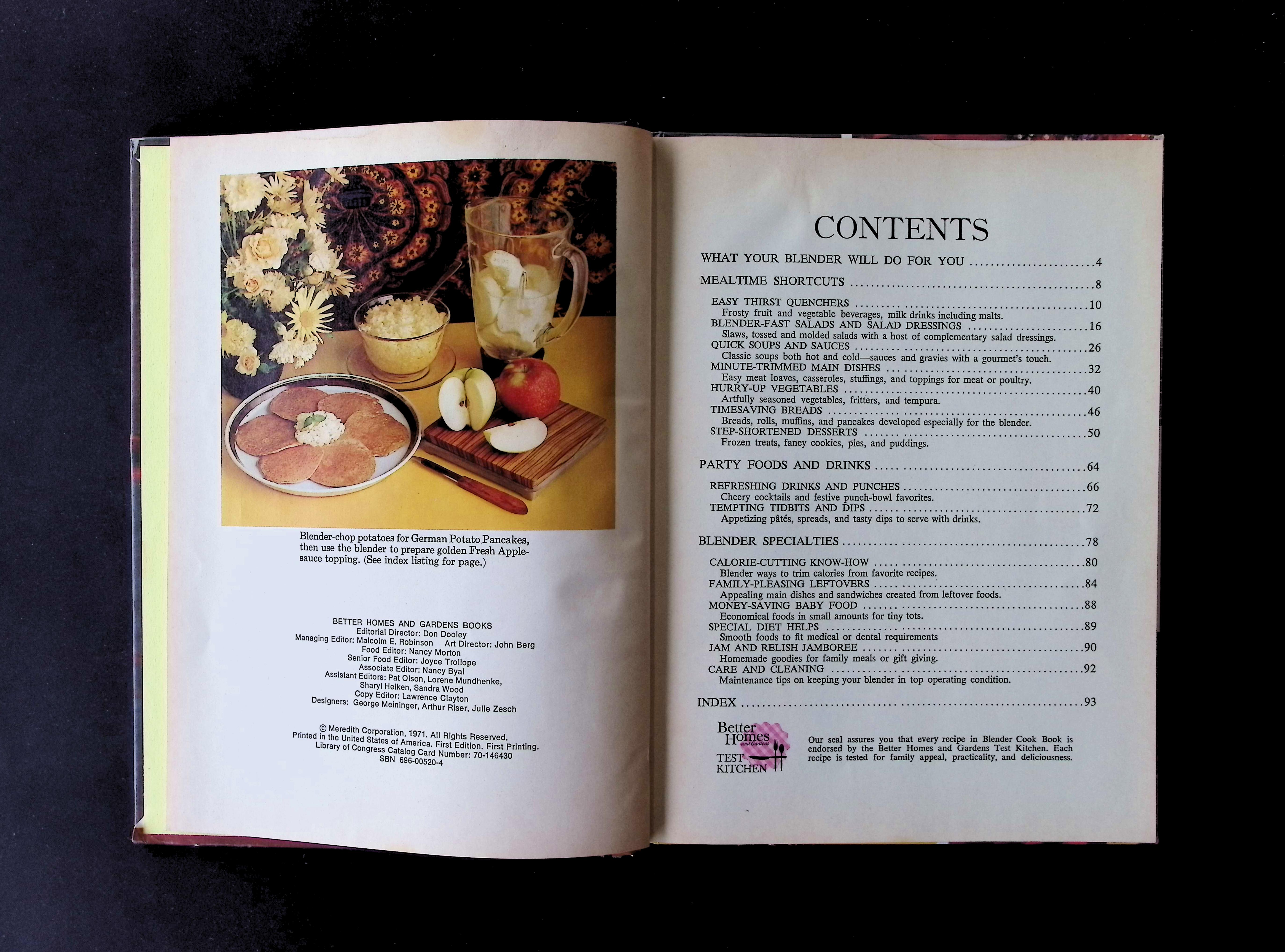 Better Homes and Gardens Blender Cook Book — image 2