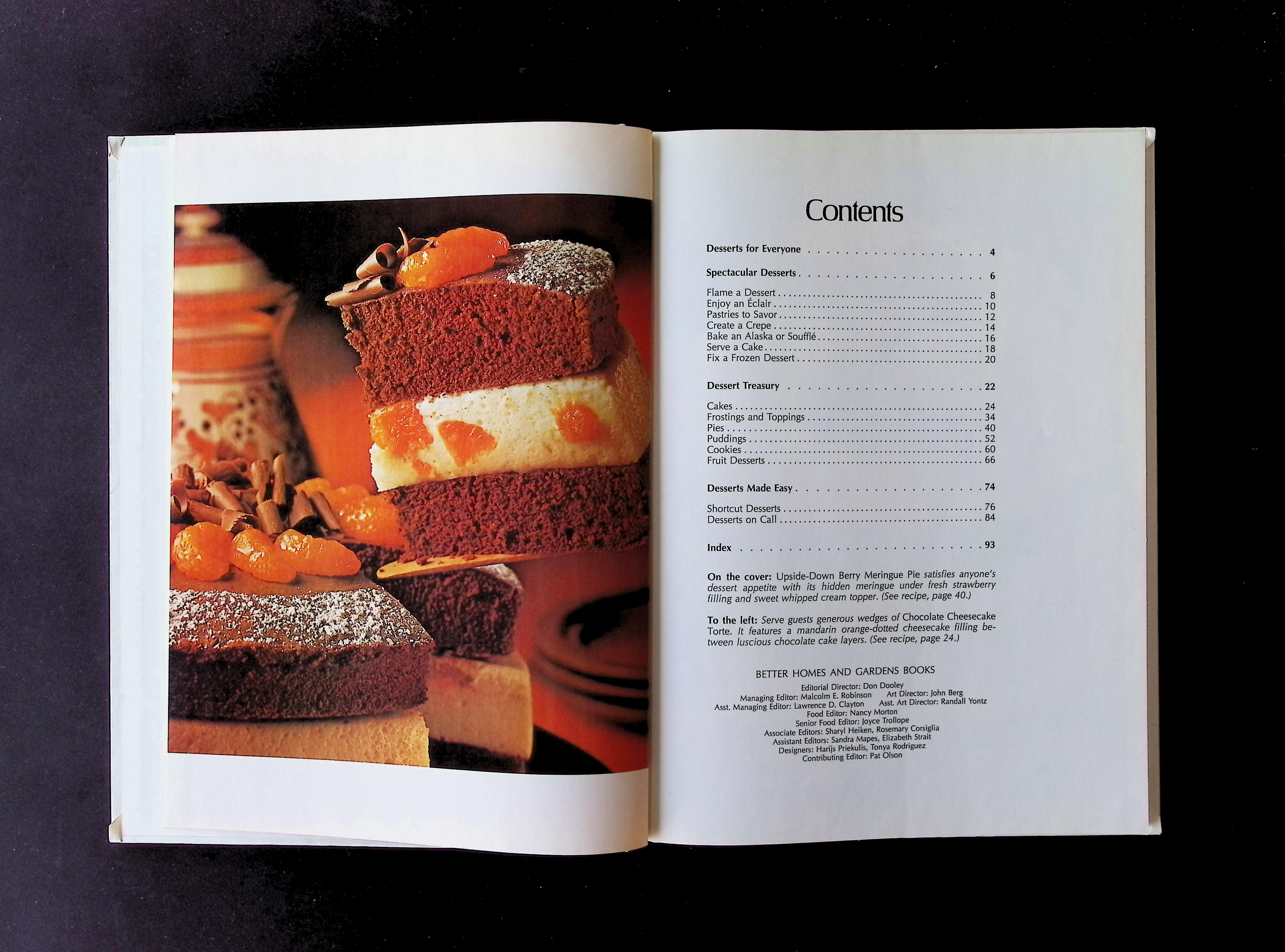 Better Homes and Gardens Dessert Cook Book — image 3
