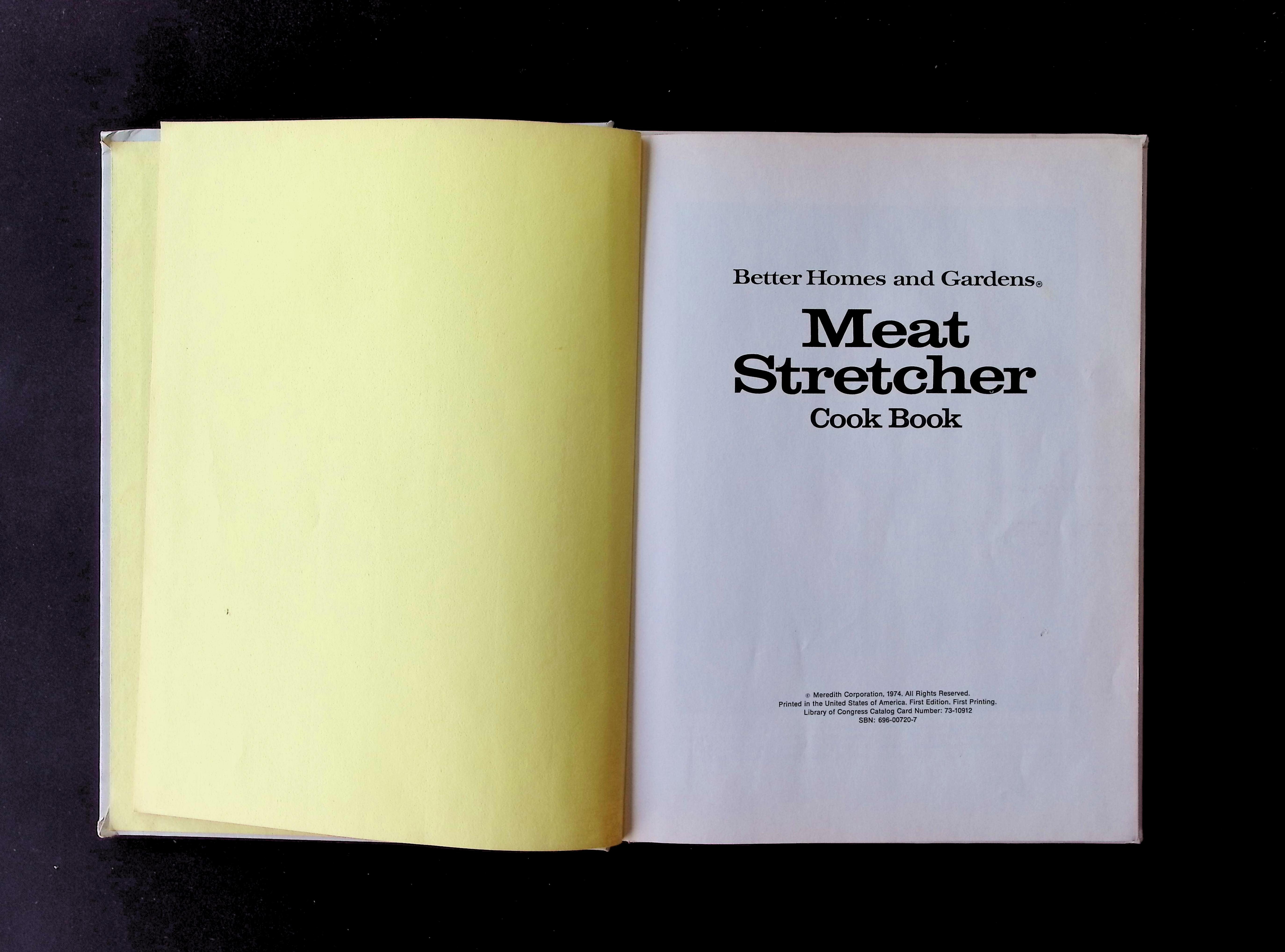 Better Homes and Gardens Meat Stretcher Cook Book — image 2
