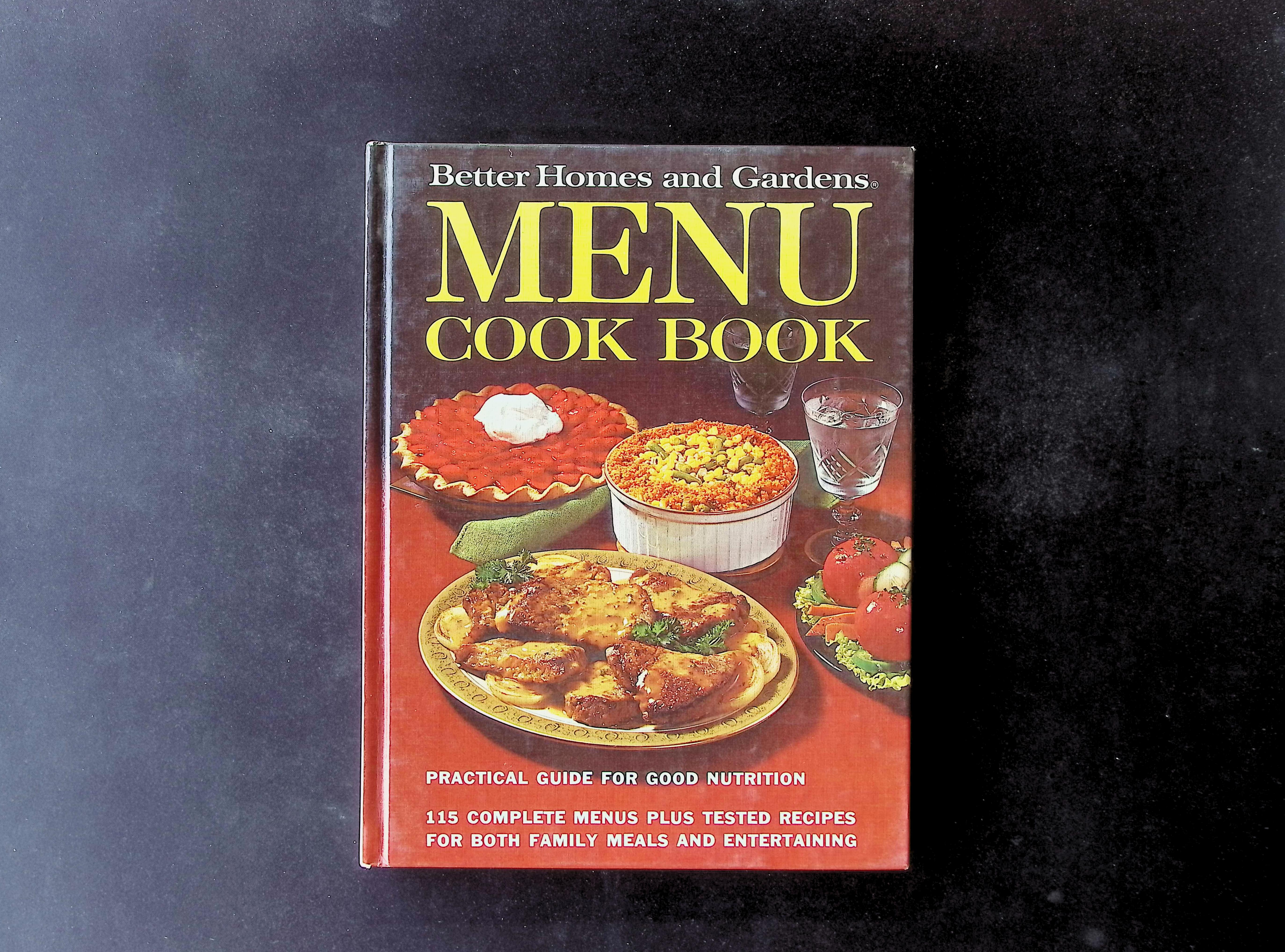 Better Homes and Gardens Menu Cook Book