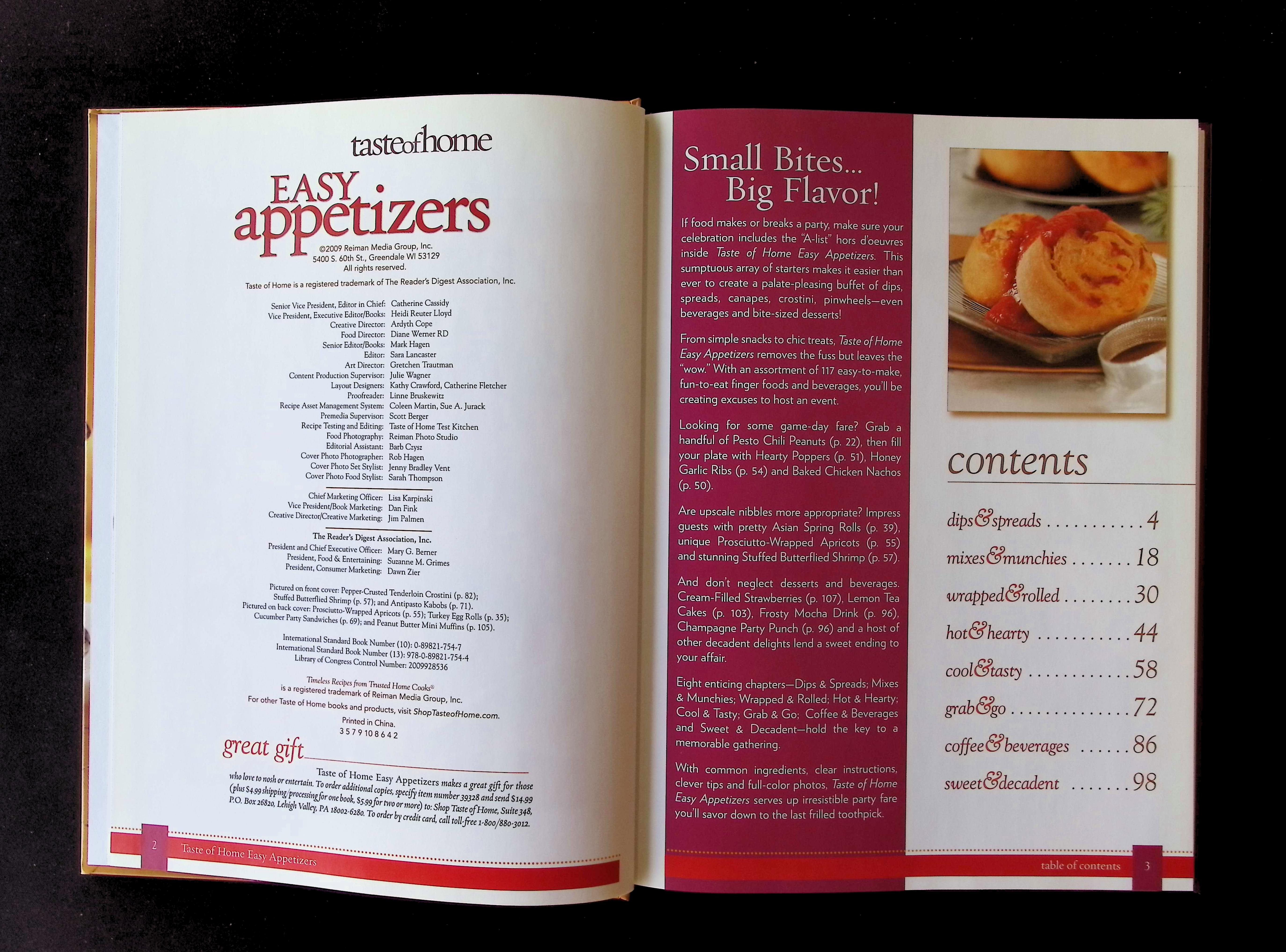Taste of Home Easy Appetizers: 117 Simple Finger Foods — image 3