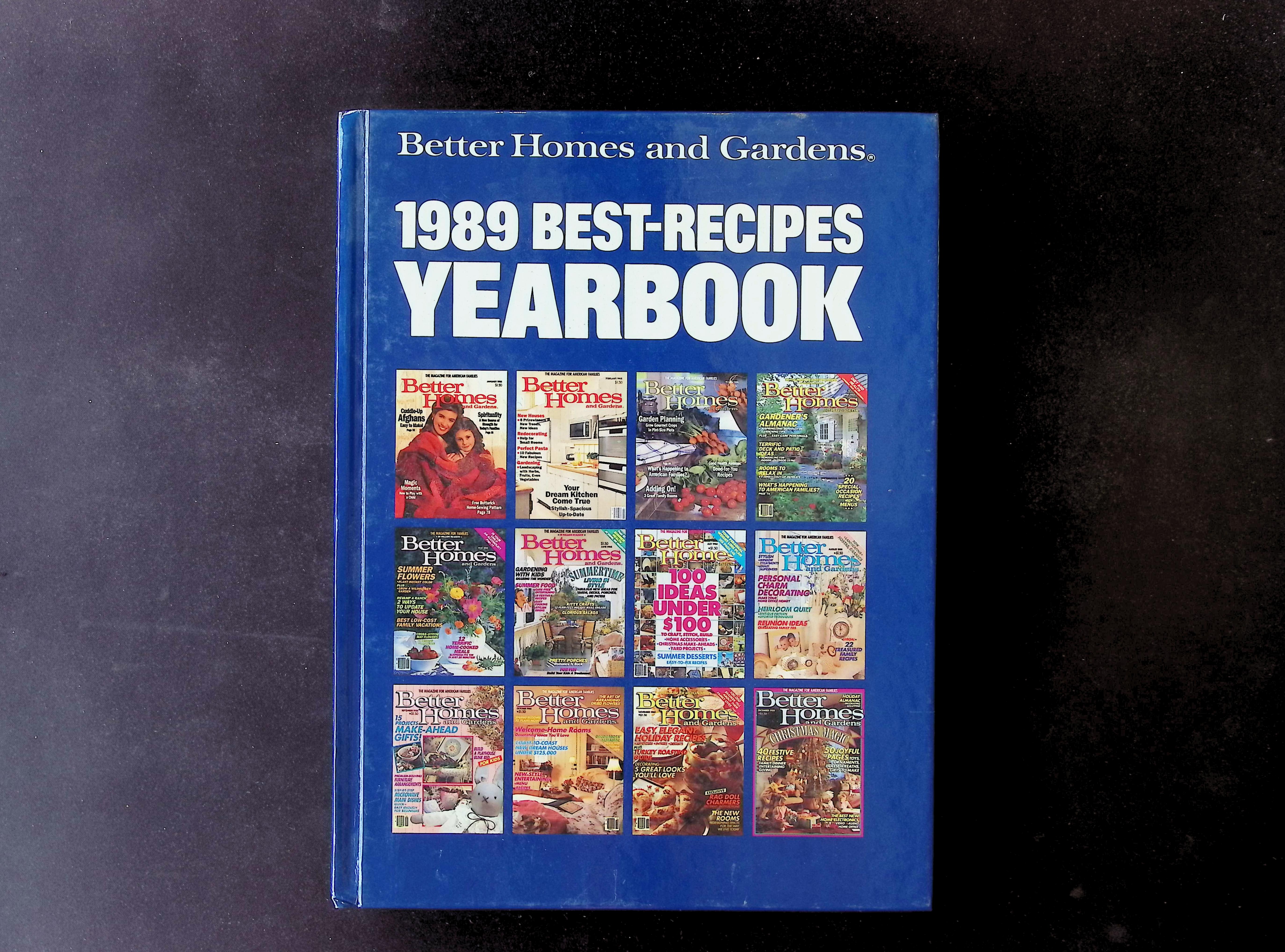Better Homes and Gardens 1989 Best-Recipes Yearbook