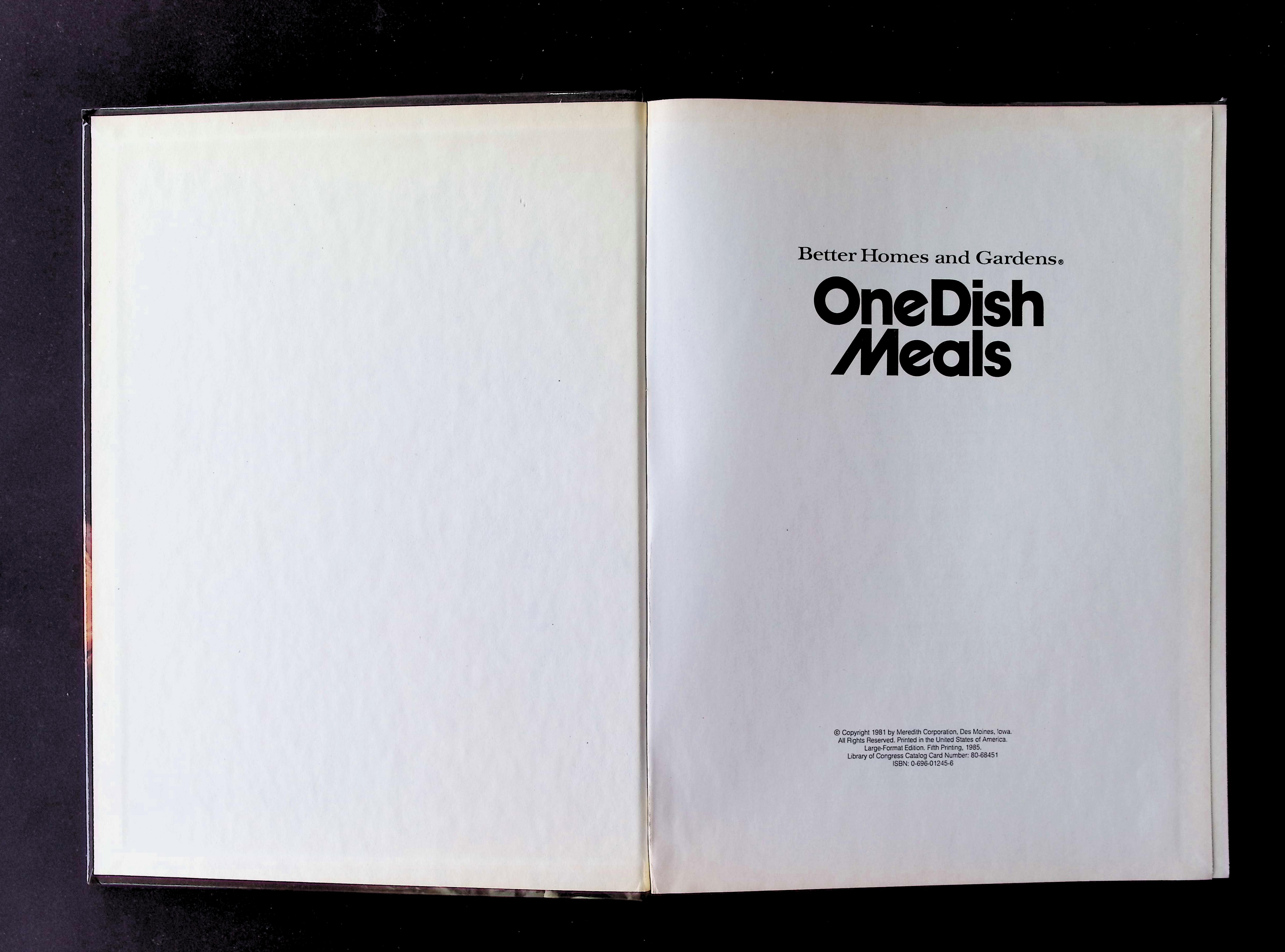 Better Homes and Gardens One Dish Meals — image 3