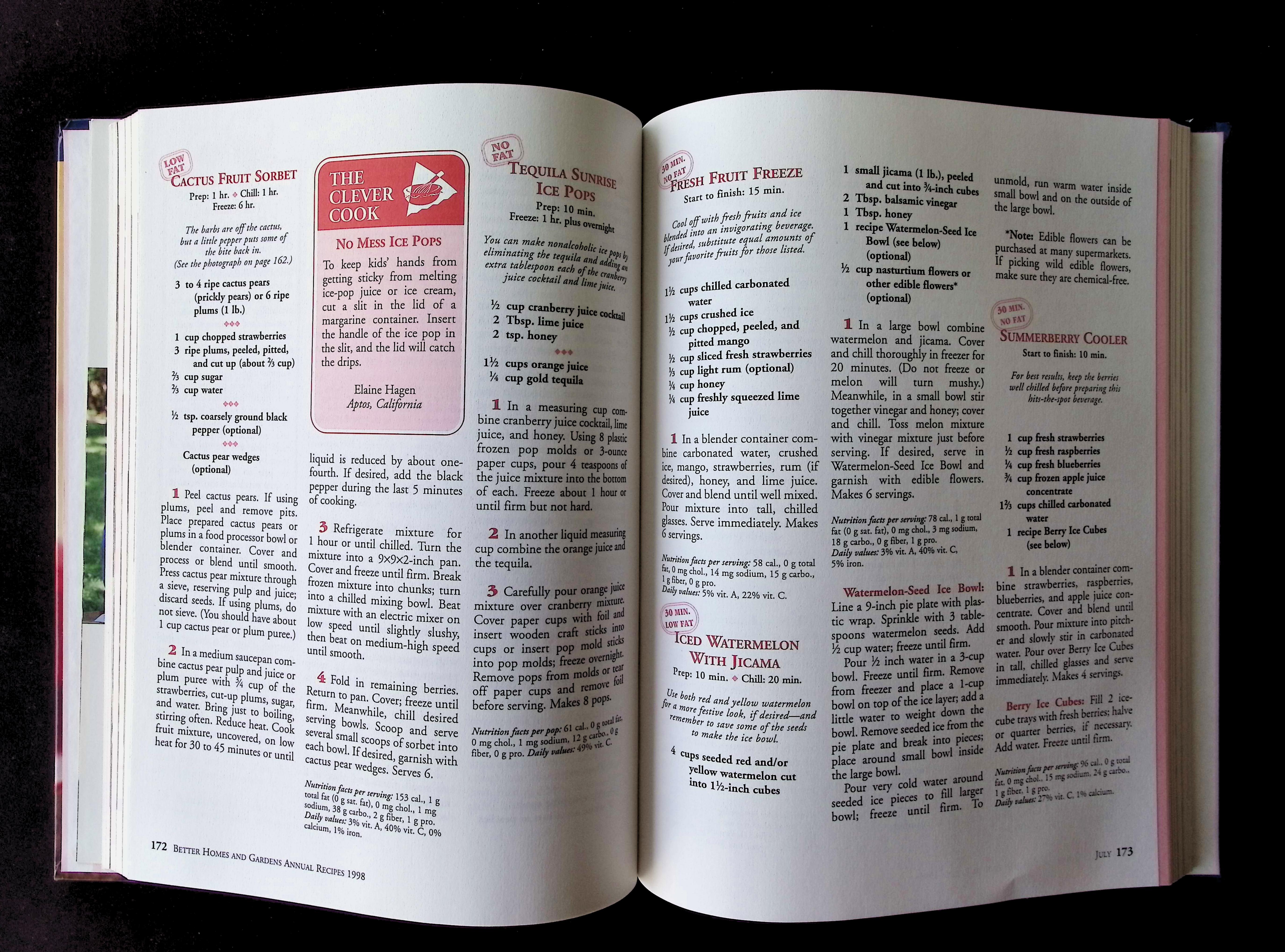 Better Homes and Gardens Annual Recipes 1998 — image 5