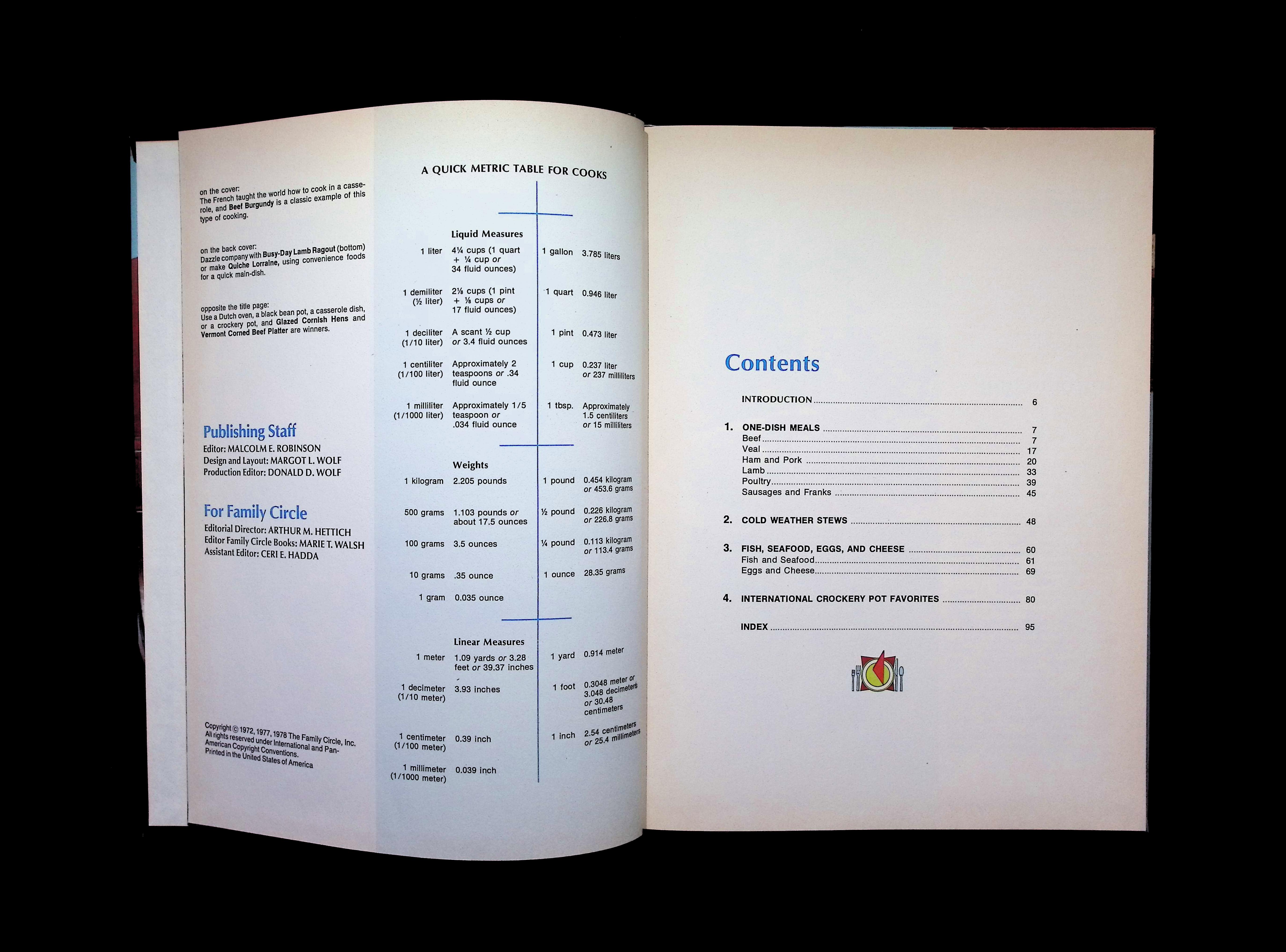 Family Circle Casserole Cookbook — image 3